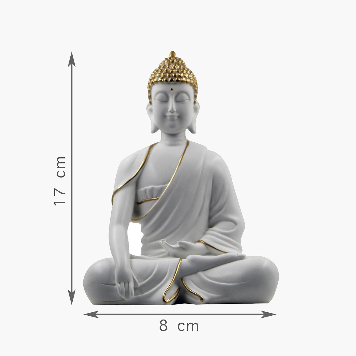Meditative Buddha Figurine - Small-hbxhomeware-homedecor-figurinesandornaments-image-4