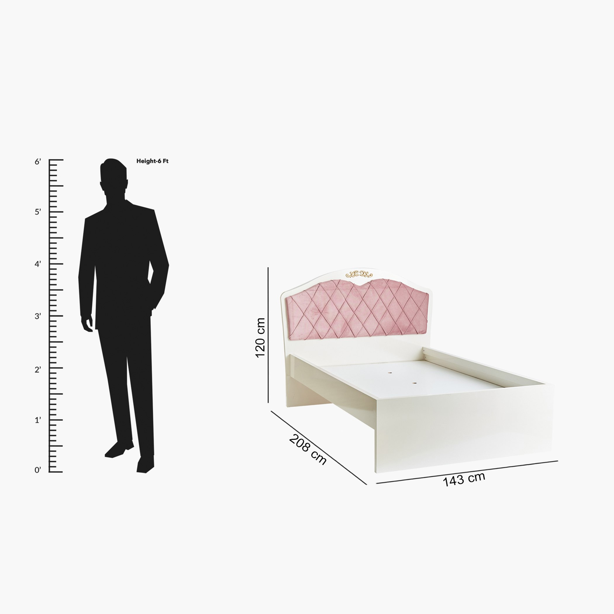 سرير مزدوج من إزابيلا - 120x200 سم-hbxbedroom-bedsandbedsets-beds-twin-image-8