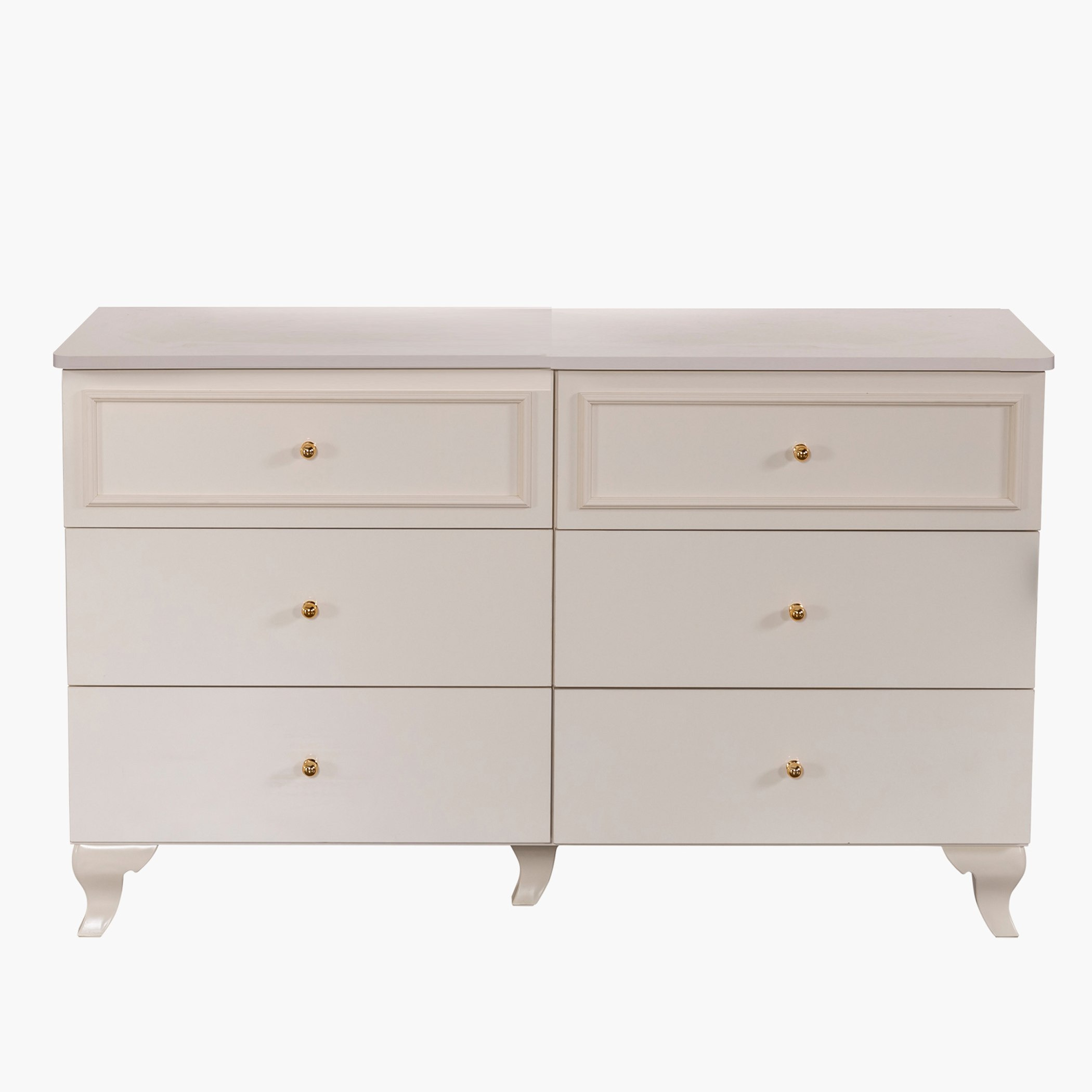 طاولة تزيين كبيرة 6 أدراج دون مرآة من إيزابيلا-hbxfurniture-bedroom-dressersandmirrors-image-1