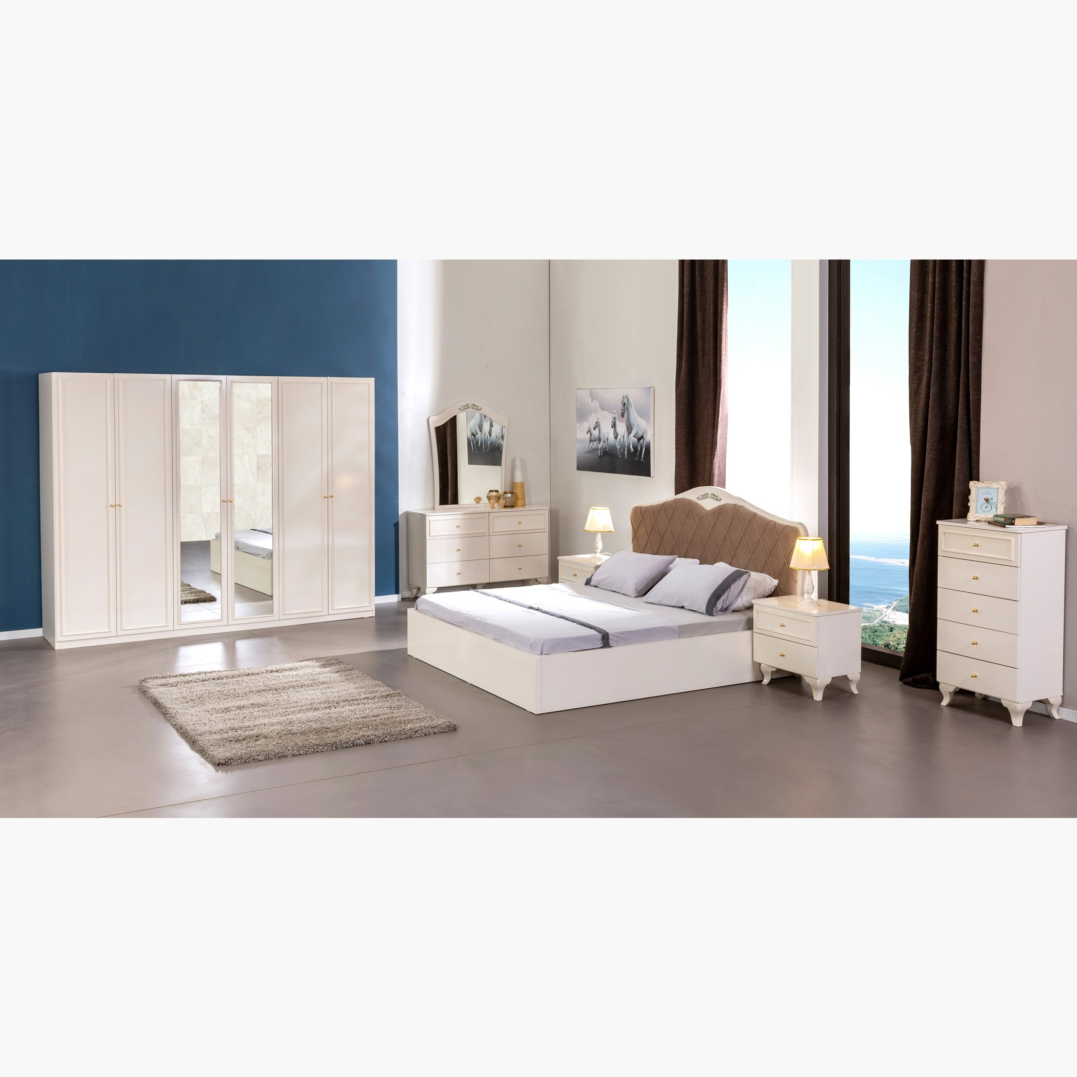 خزانة ملابس ب6 أبواب مع مرآة من إزابيلا-hbxfurniture-wardrobes-image-6