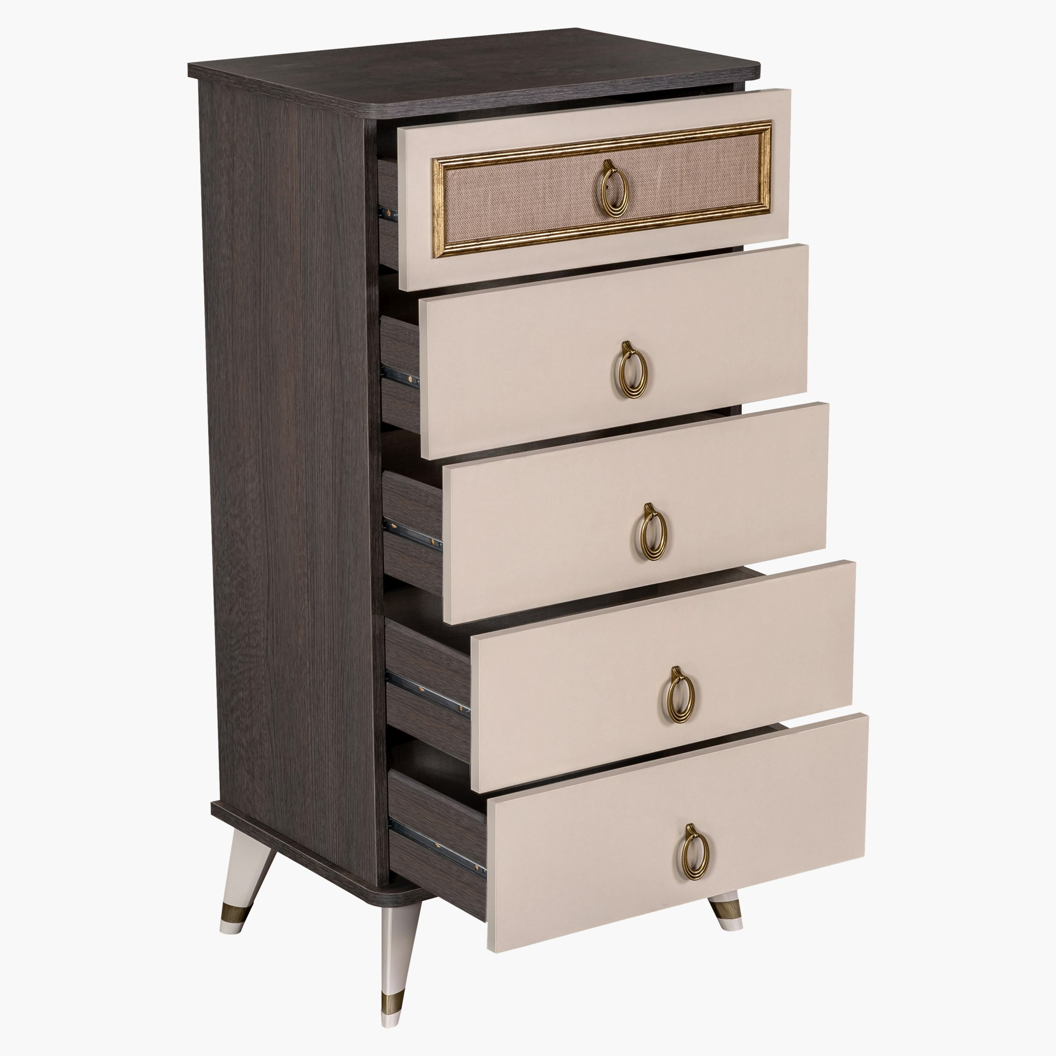 وحدة تخزين بـ 5 أدراج من كانساس-hbxfurniture-dressersandchests-chestofdrawers-image-3