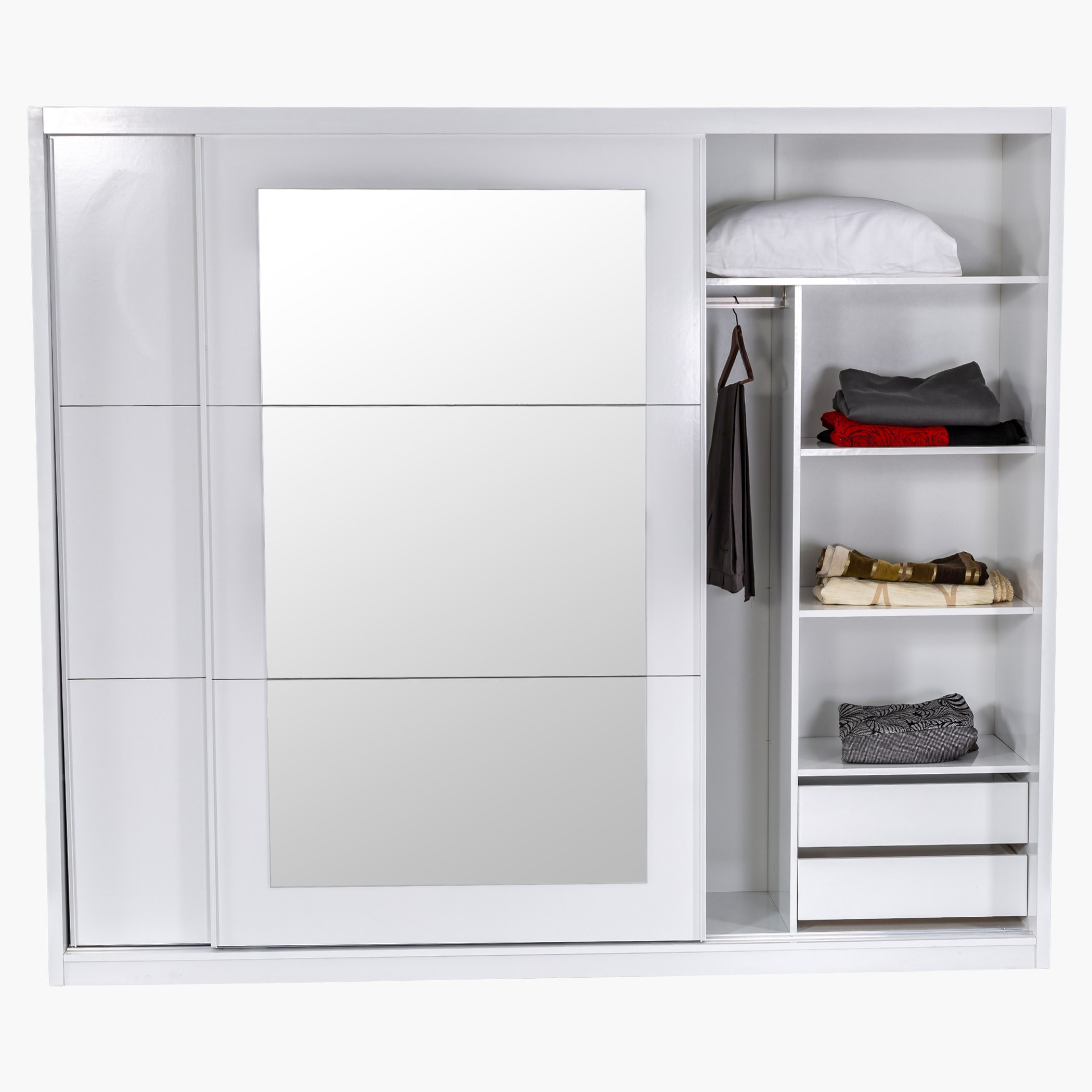 خزانة ملابس بباب انزلاقي ومرآة من ريفليكشن ماتيلدا-hbxfurniture-wardrobes-image-3
