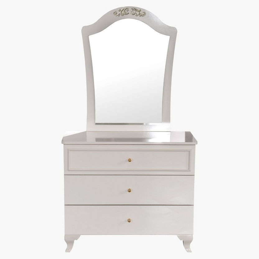Isabella Mirror without 3-Drawer Young Dresser-Dressers & Mirrors-image-3