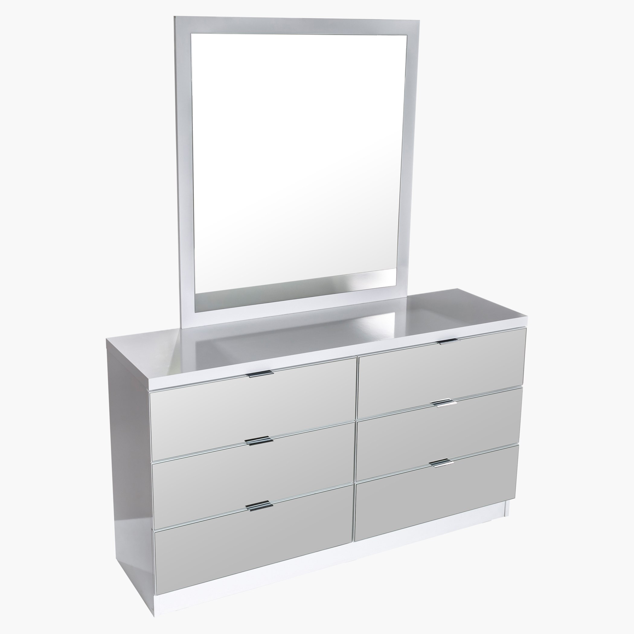 مرآة دون طاولة تزيين كبيرة 6 أدراج من ريفلكشن-hbxfurniture-bedroom-dressersandmirrors-image-4
