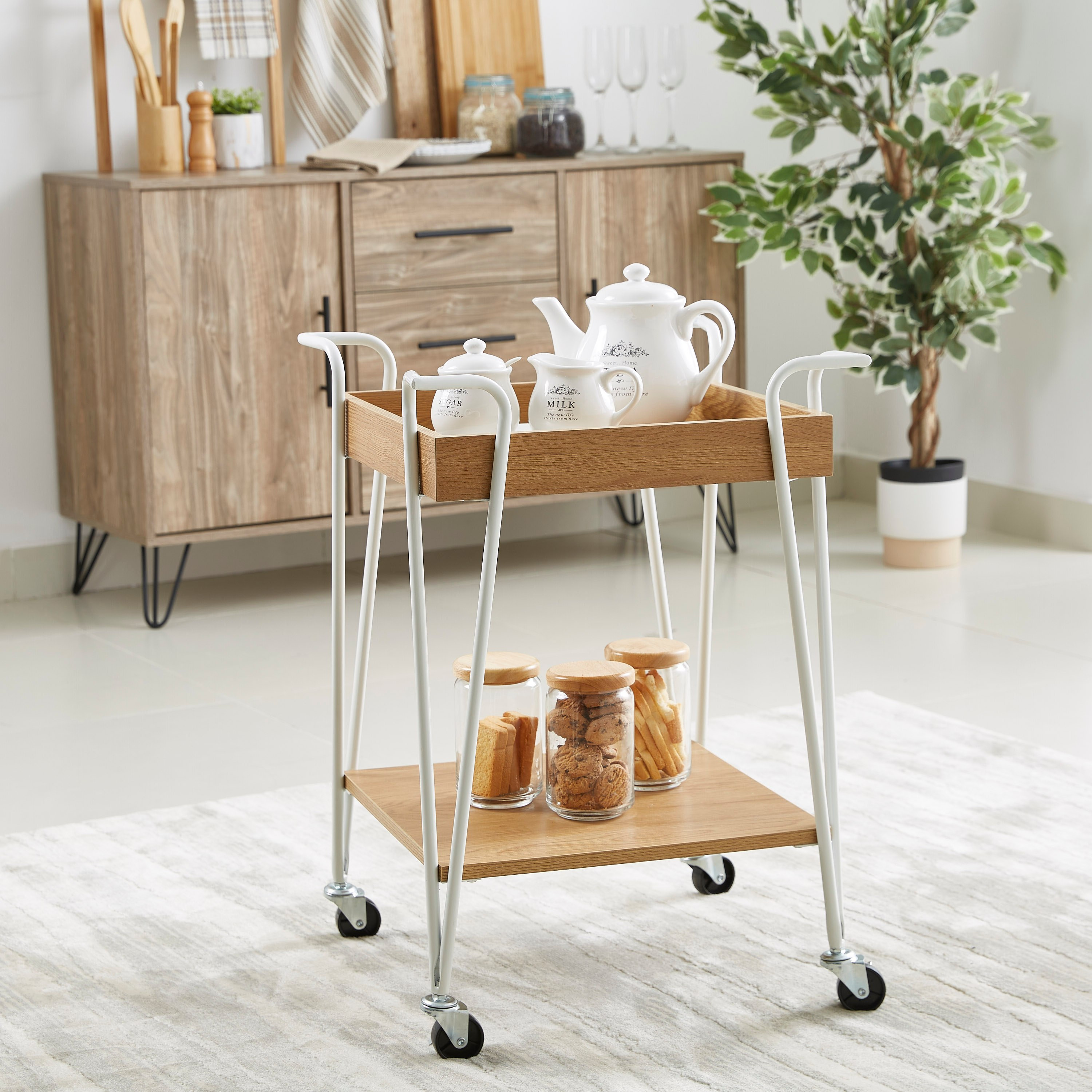 عربة مطبخ بطابقين من السويد-hbxlivingroom-tablesandstands-servingtrolleys-image-5