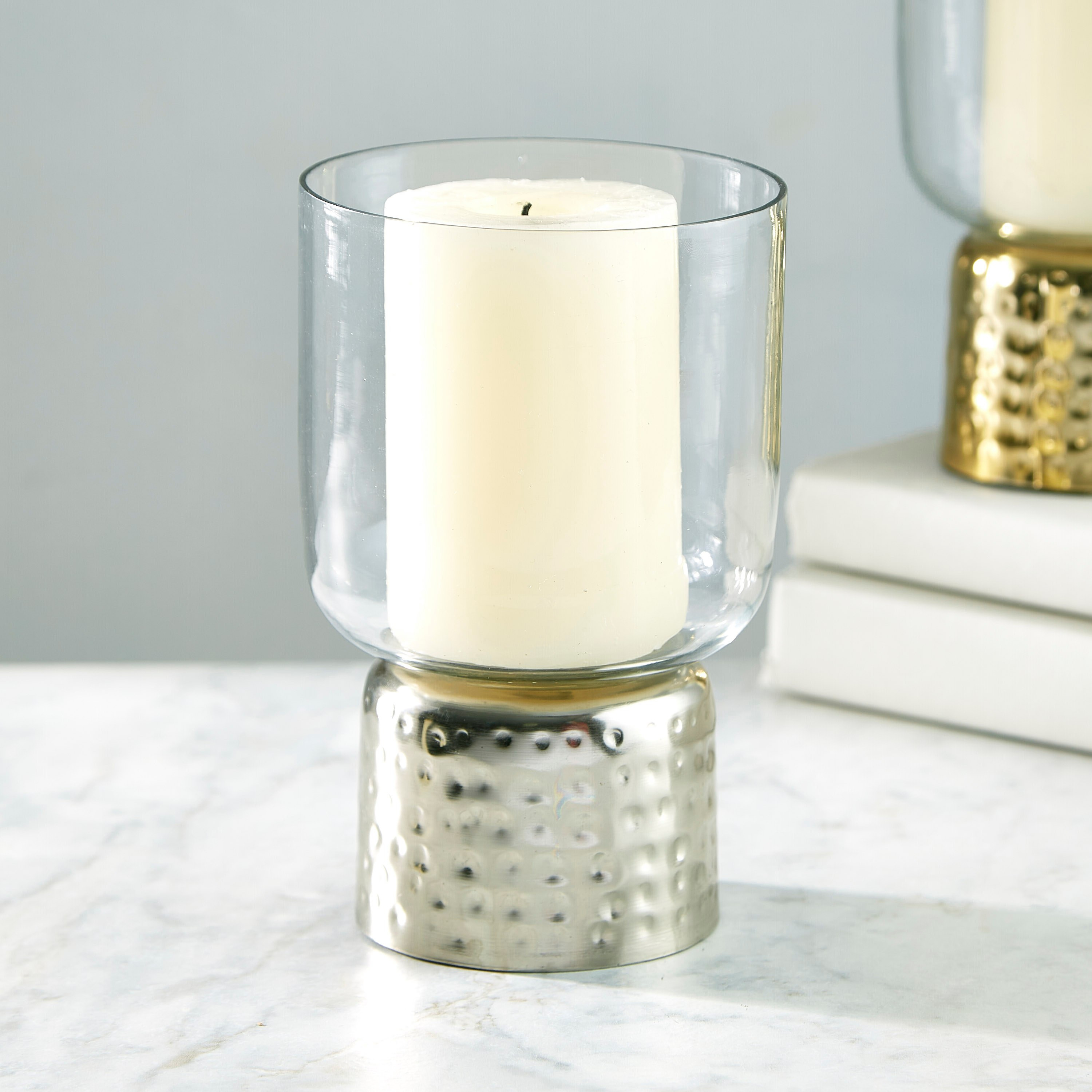 حامل شموع من المعدن والزجاج من نيسا-hbxlivingroom-decorandaccessories-candleholders-image-1