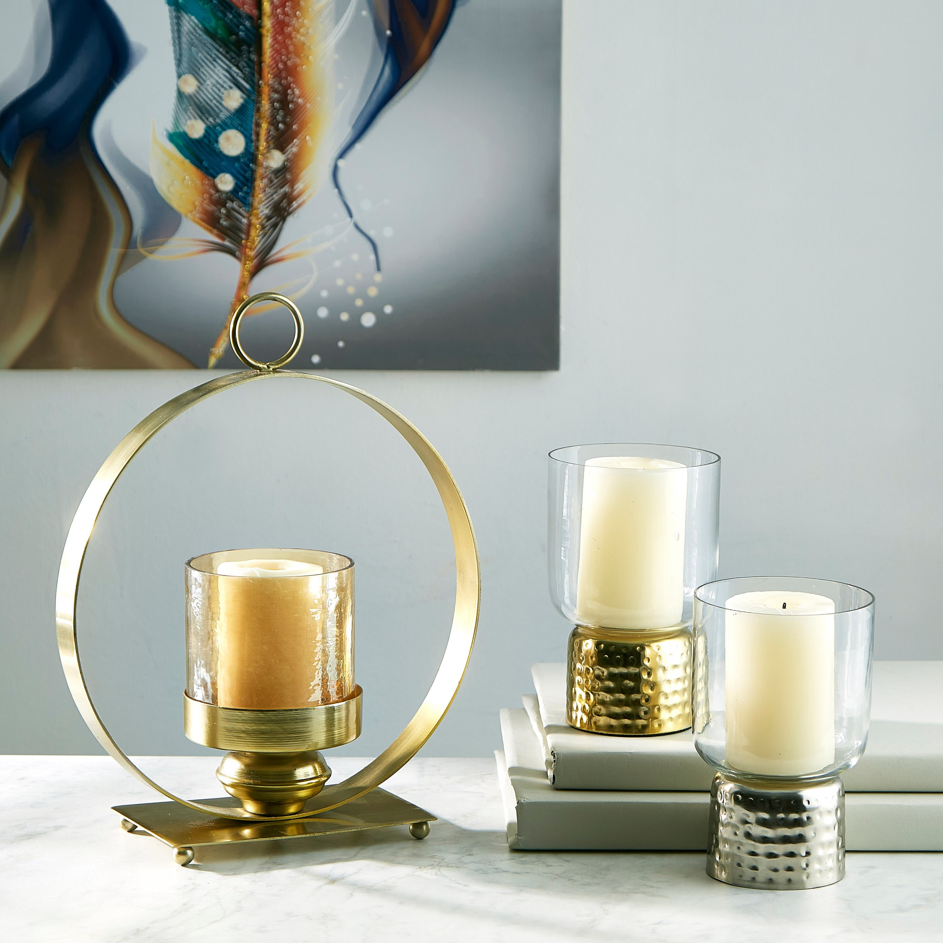 حامل شموع من المعدن والزجاج من نيسا-hbxlivingroom-decorandaccessories-candleholders-image-4