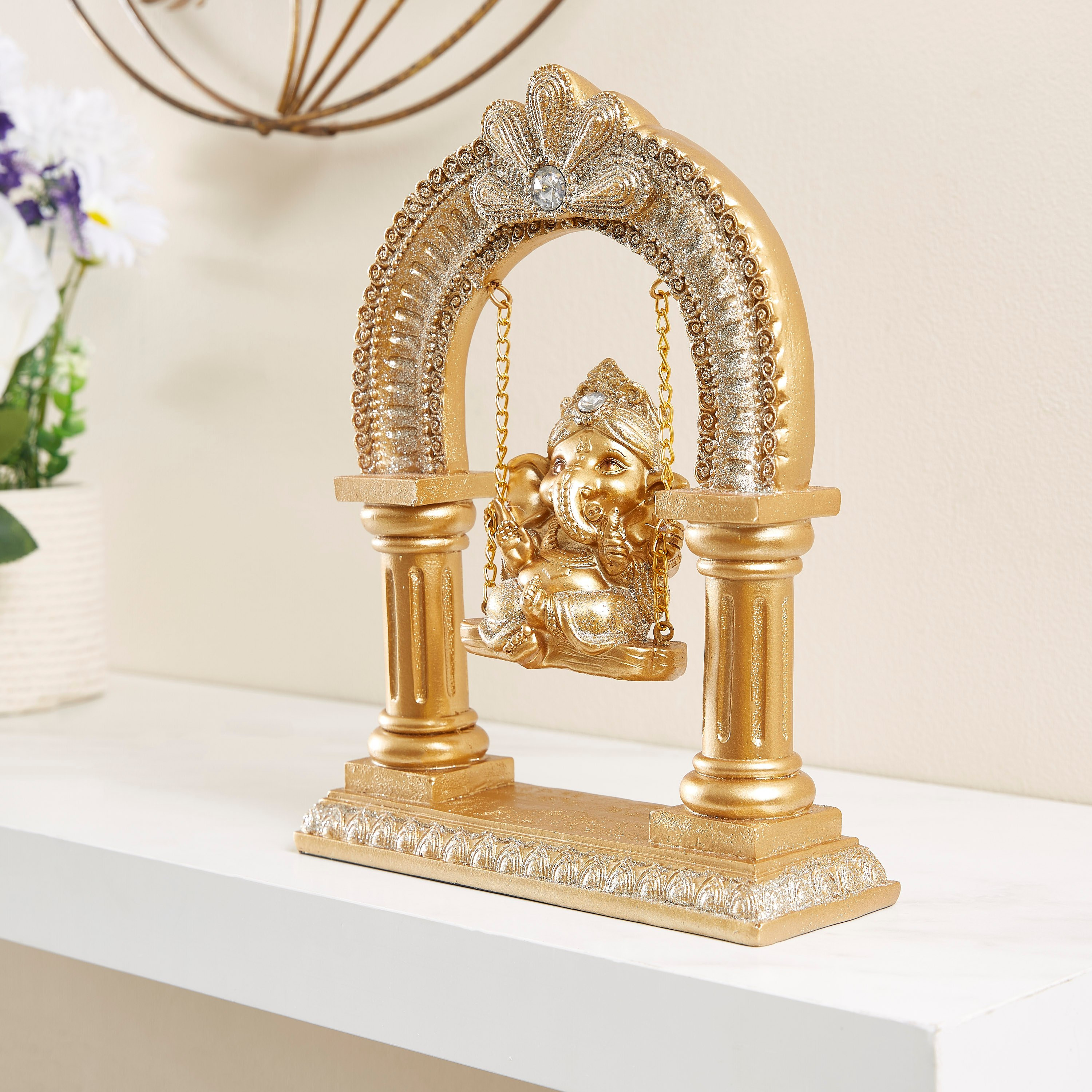 تمثال غانيشا بولسيرين على أرجوحة من كيونتين-hbxhomeware-homedecor-figurinesandornaments-image-1