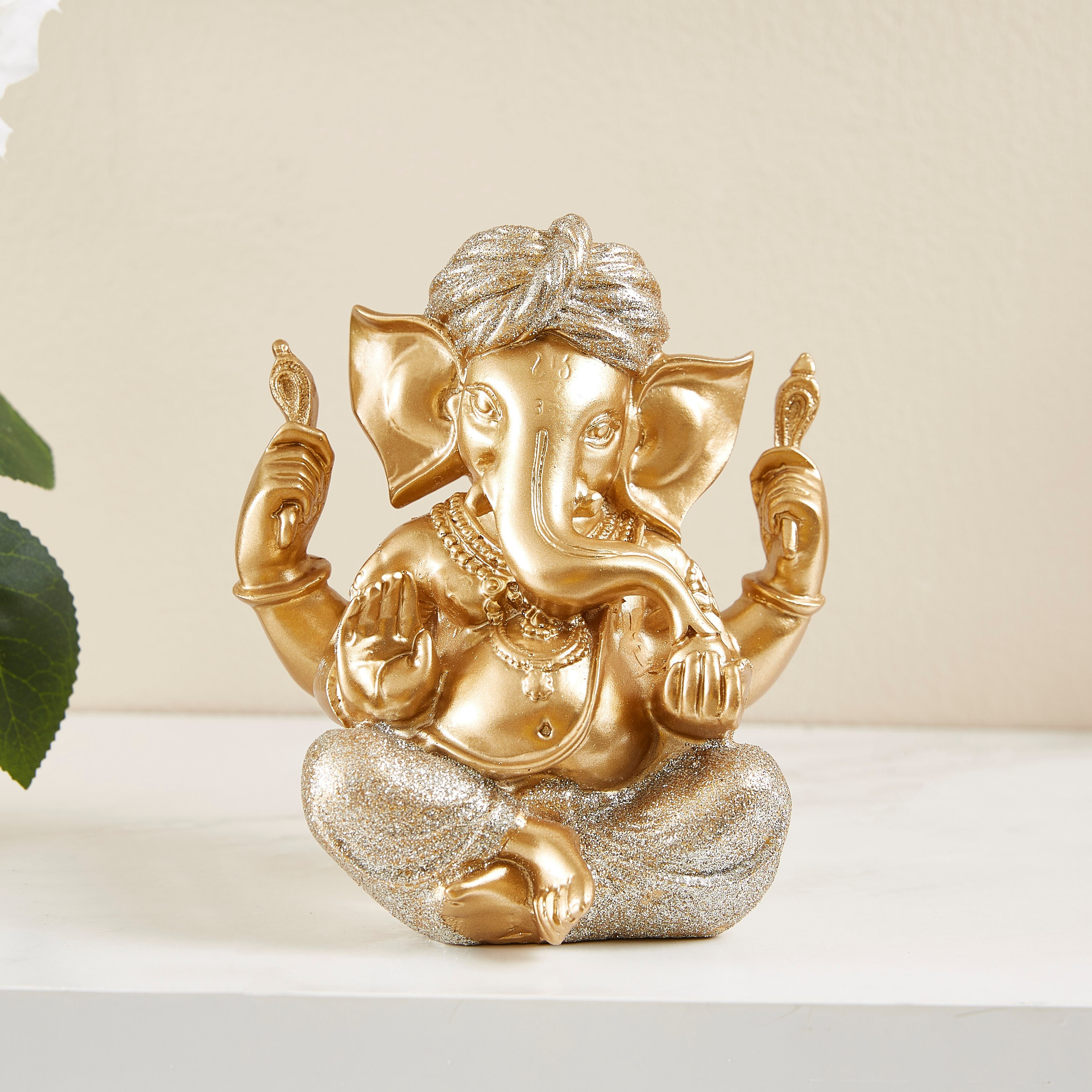 تمثال غانيشا مزيّن جالس بولسيرين - كيونتين-hbxhomeware-homedecor-figurinesandornaments-image-2