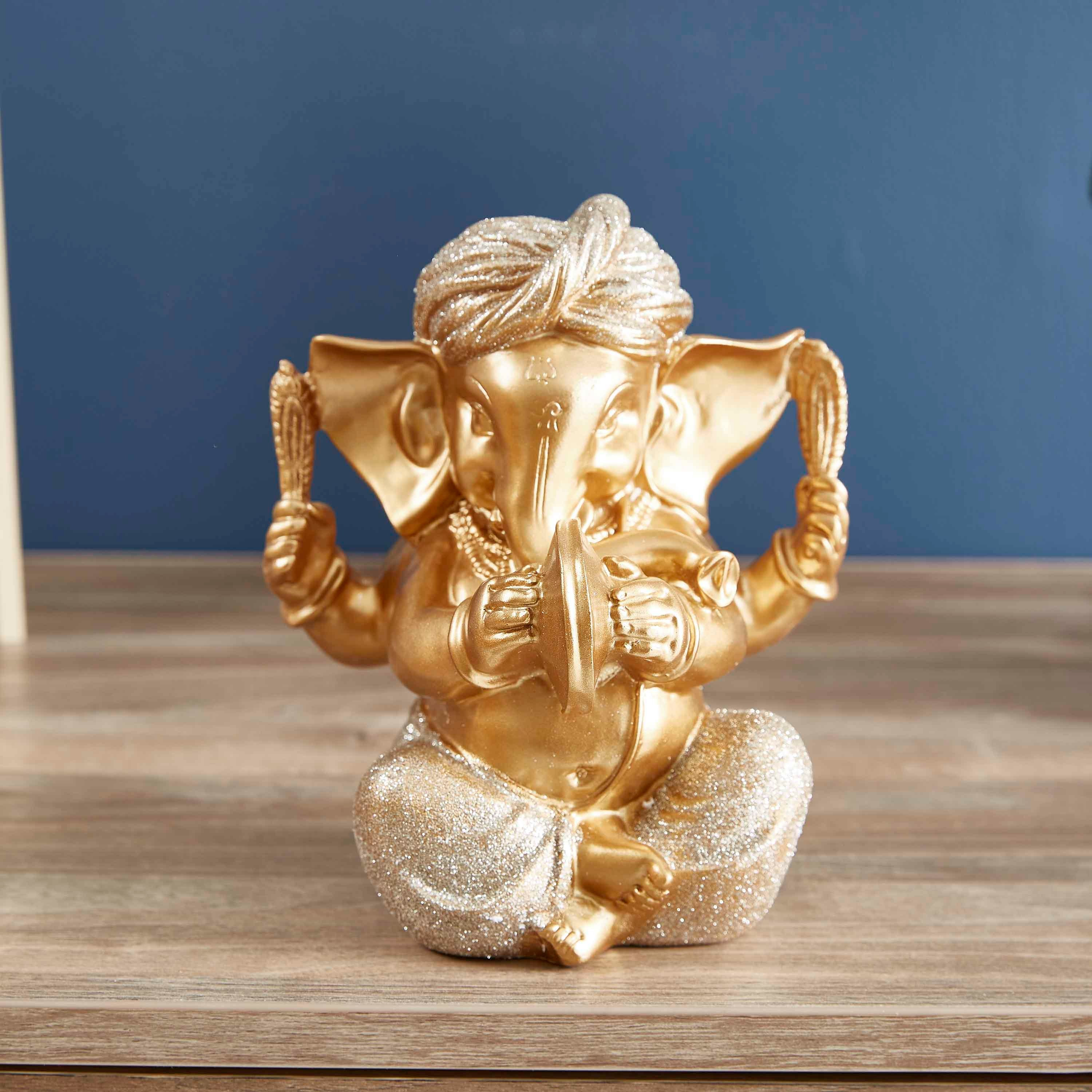تمثال غانيشا مزيّن يلعب بآلة بولسيرين - كيونتين-hbxhomeware-homedecor-figurinesandornaments-image-2
