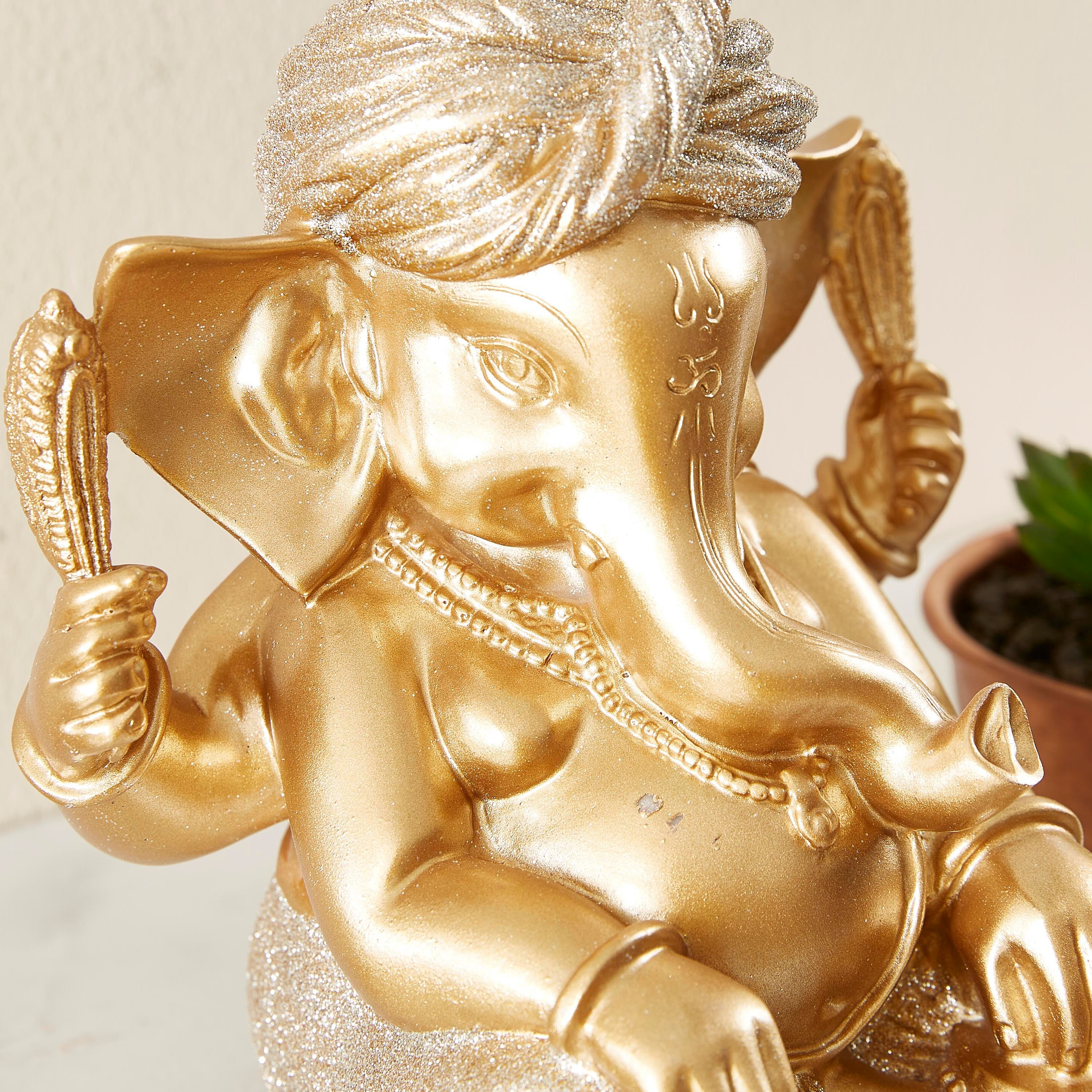 تمثال غانيشا مزيّن يلعب على الطبلة بولسيرين - كيونتين-hbxhomeware-homedecor-figurinesandornaments-image-3
