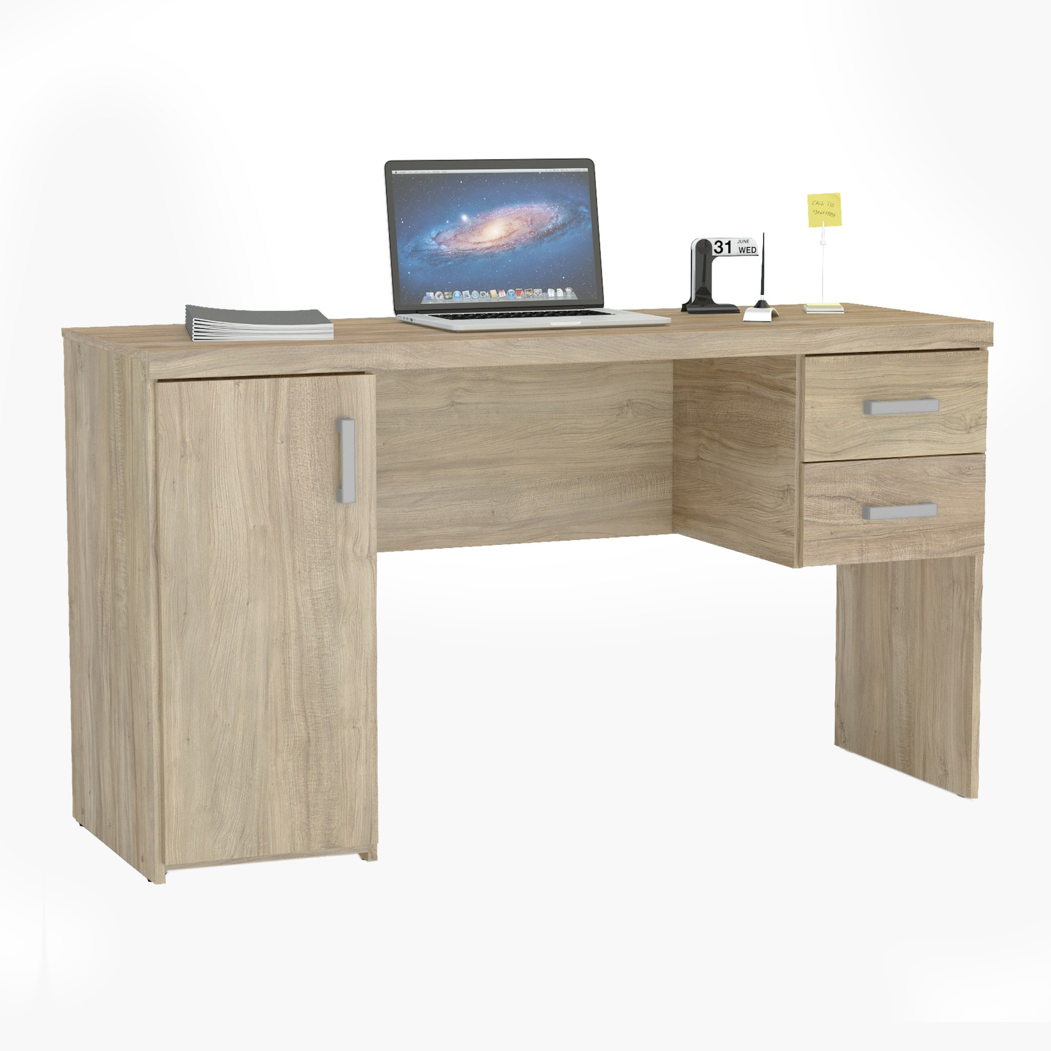 مكتب دراسة بباب واحد ودرجين من ميراندا-hbxfurniture-office-desks-image-2