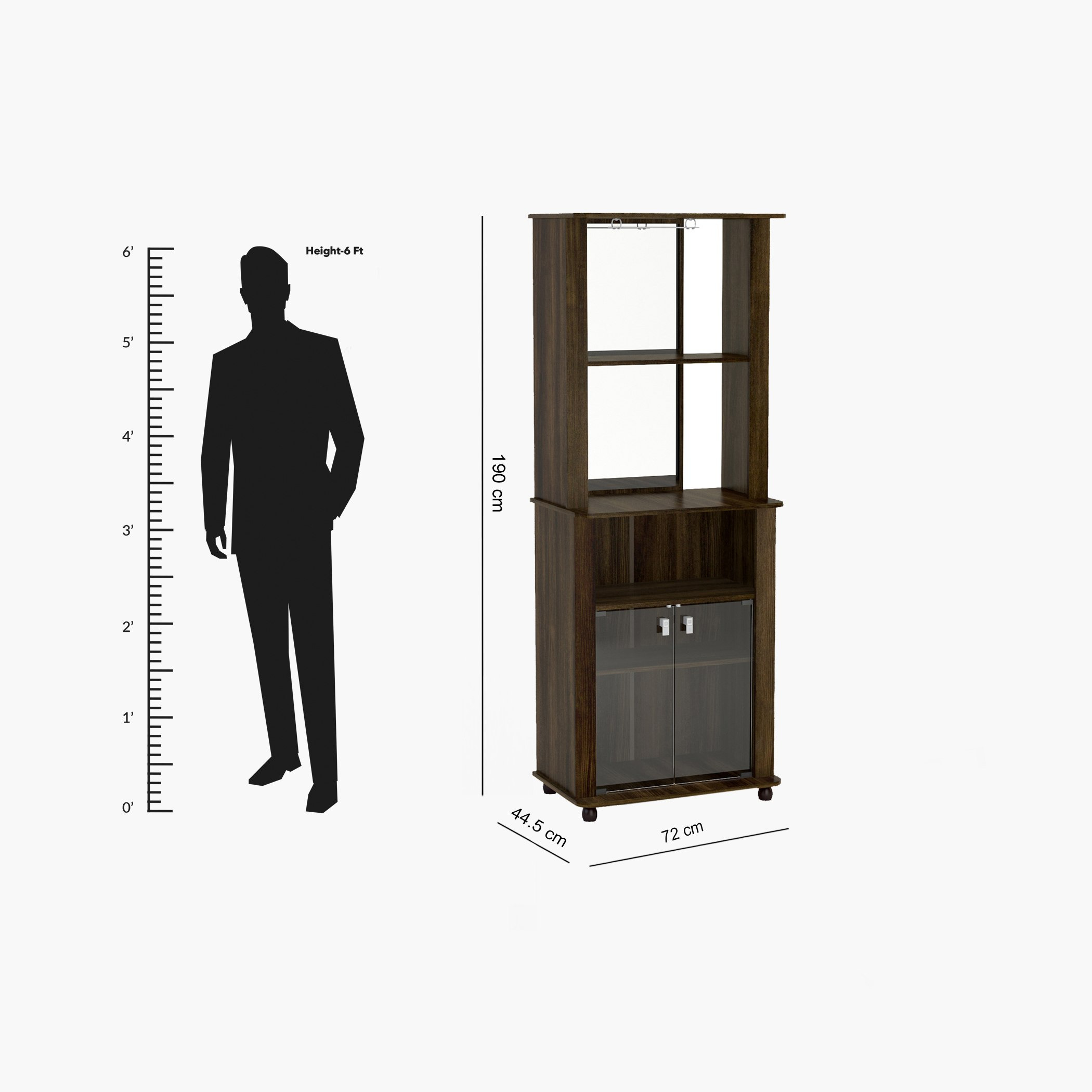 وحدة مشروبات ببابين من آنديس-hbxfurniture-diningroom-barcountersandbarstools-image-9