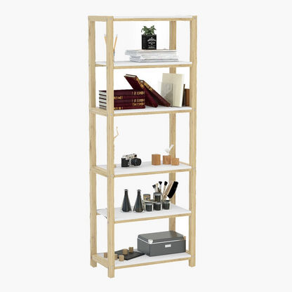 Adler 5-Tier Bookcase - 35x68x180 cms