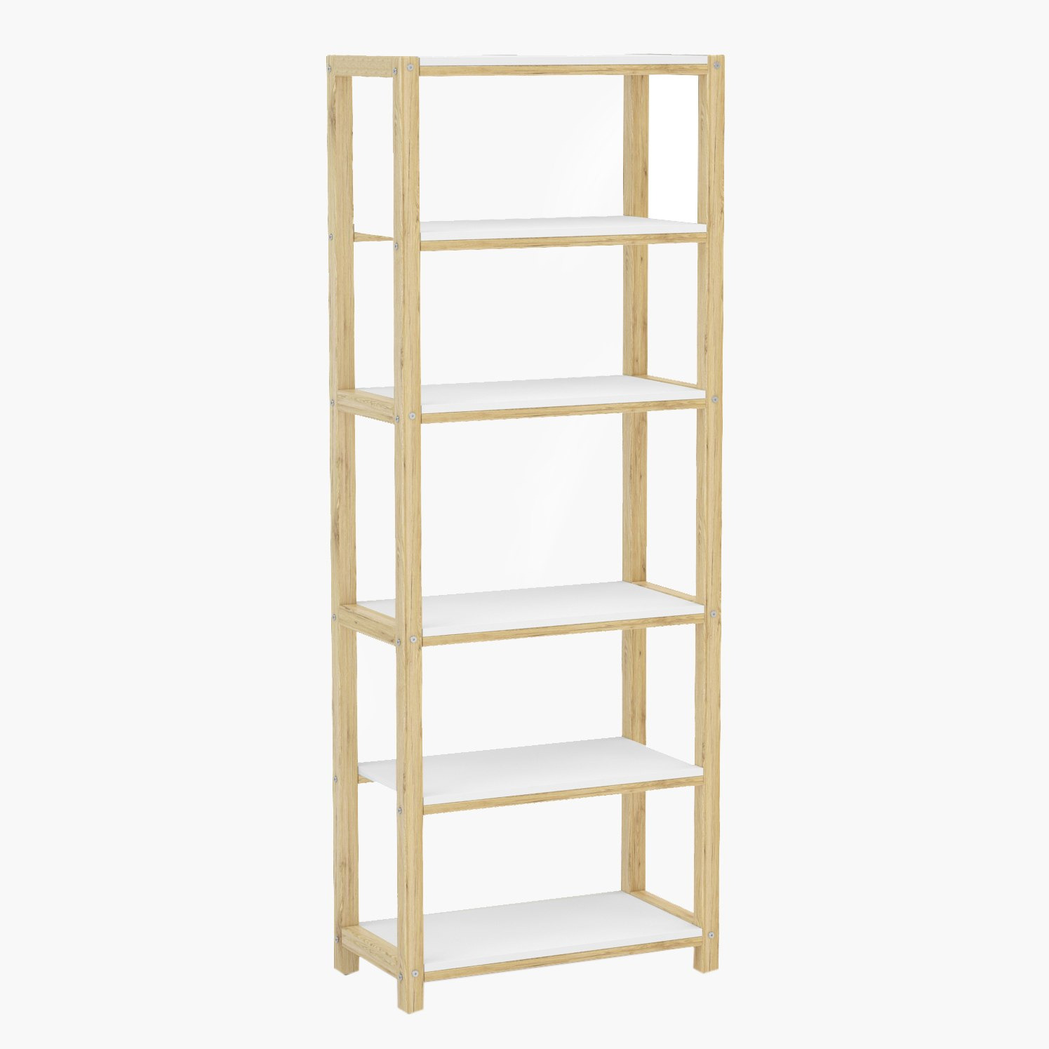 خزانة كتب 5 أرفف من أدلير - 35x68x180 سم-hbxfurniture-office-bookcases-image-5