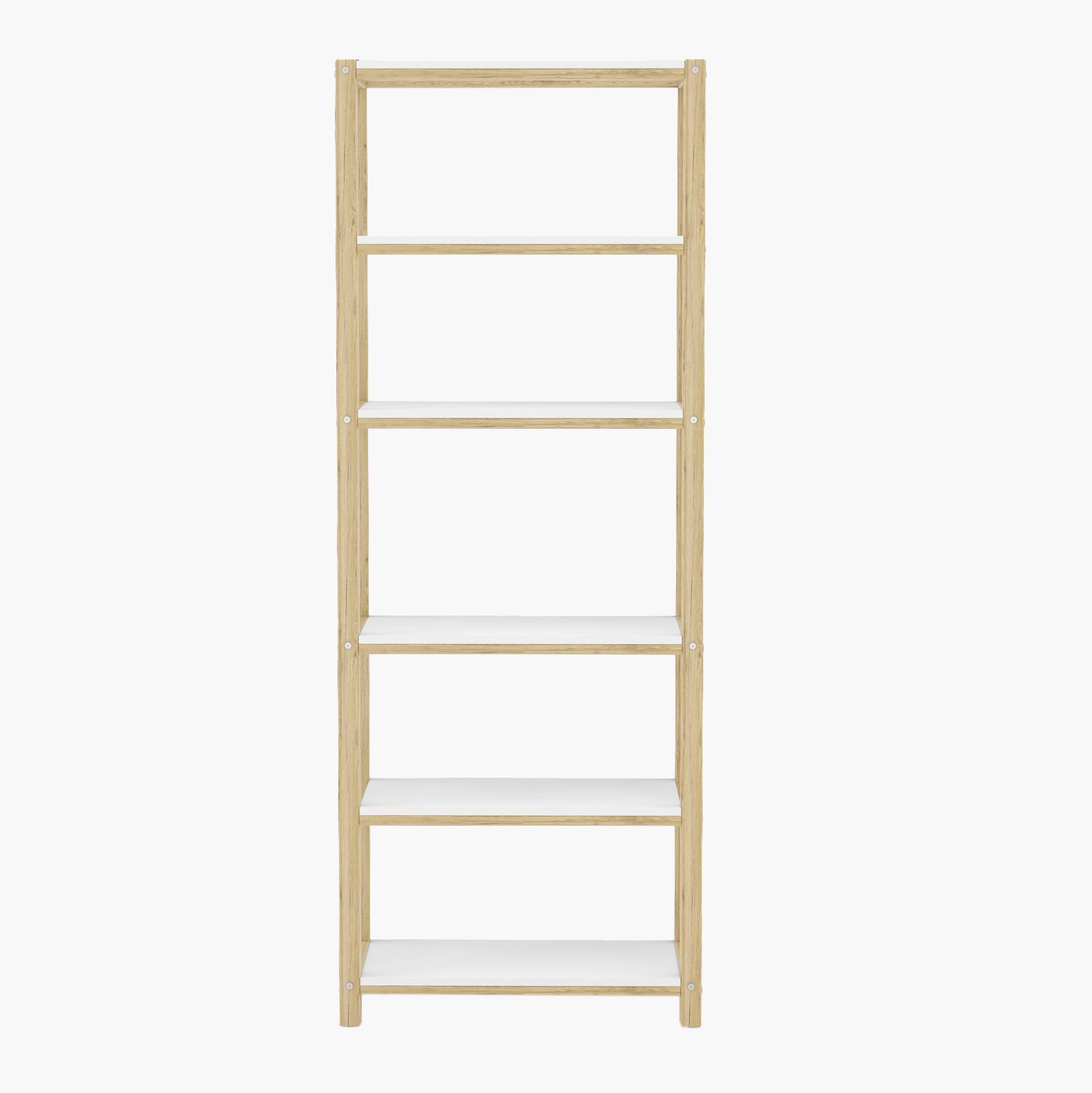 خزانة كتب 5 أرفف من أدلير - 35x68x180 سم-hbxfurniture-office-bookcases-image-6