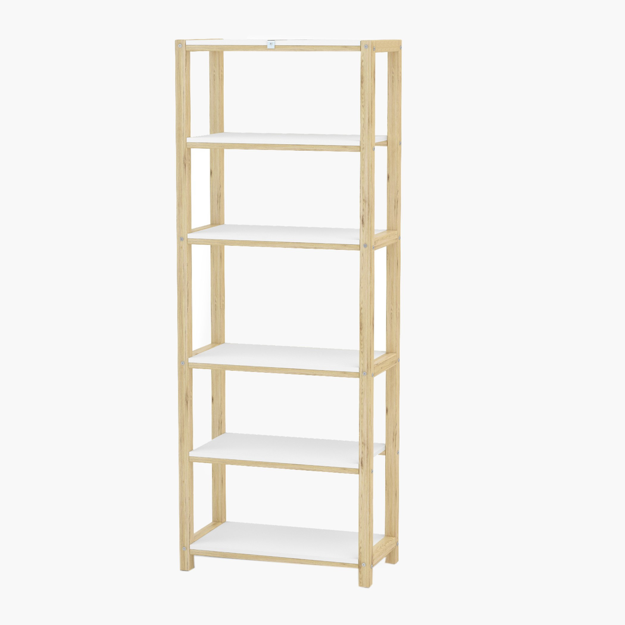 خزانة كتب 5 أرفف من أدلير - 35x68x180 سم-hbxfurniture-office-bookcases-image-8