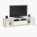 Adler 2-Door Low TV Unit with Drawer for TVs up to 70 inches-TV Units-thumbnail-1