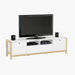 Adler 2-Door Low TV Unit with Drawer for TVs up to 70 inches-TV Units-thumbnail-2