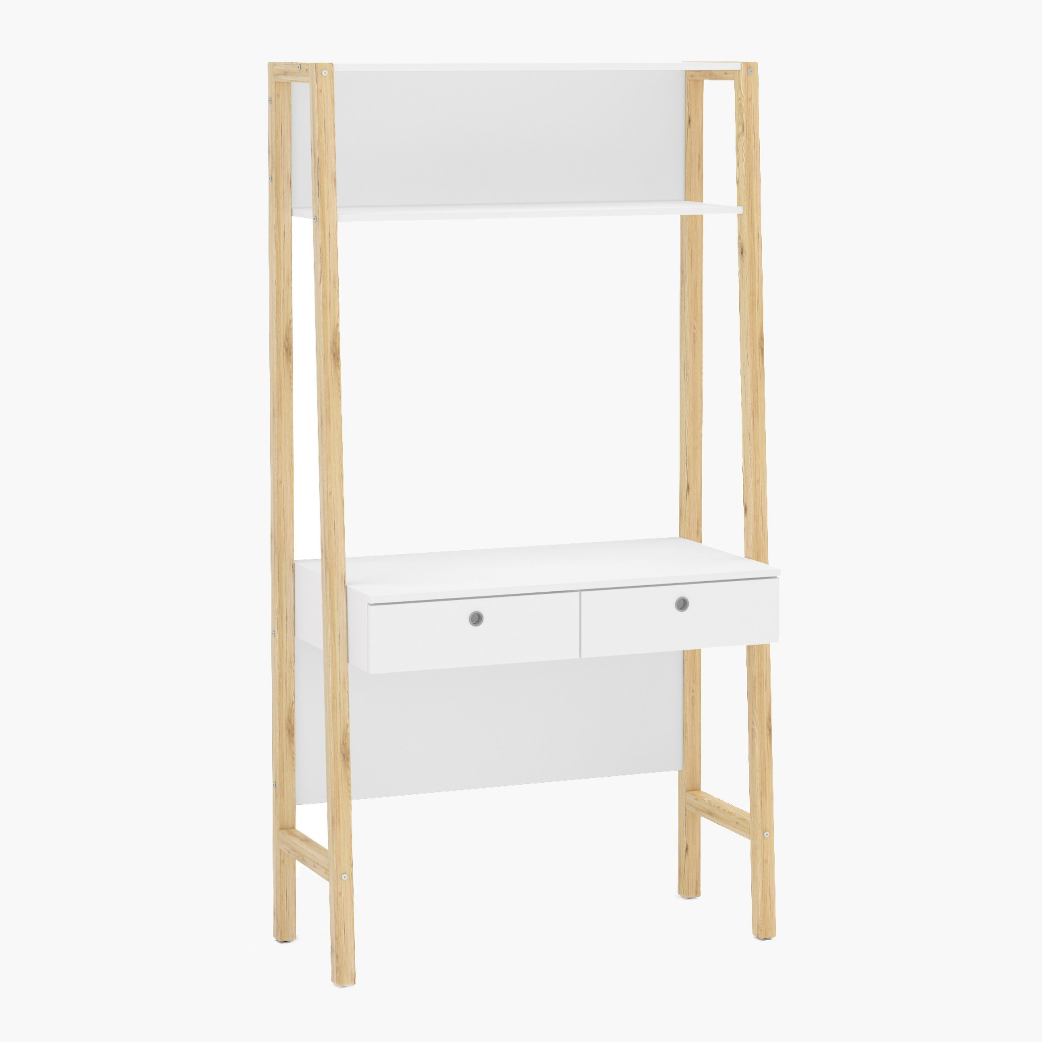 مكتب دراسة طويل بدرجين من أدلير-hbxfurniture-office-desks-image-6