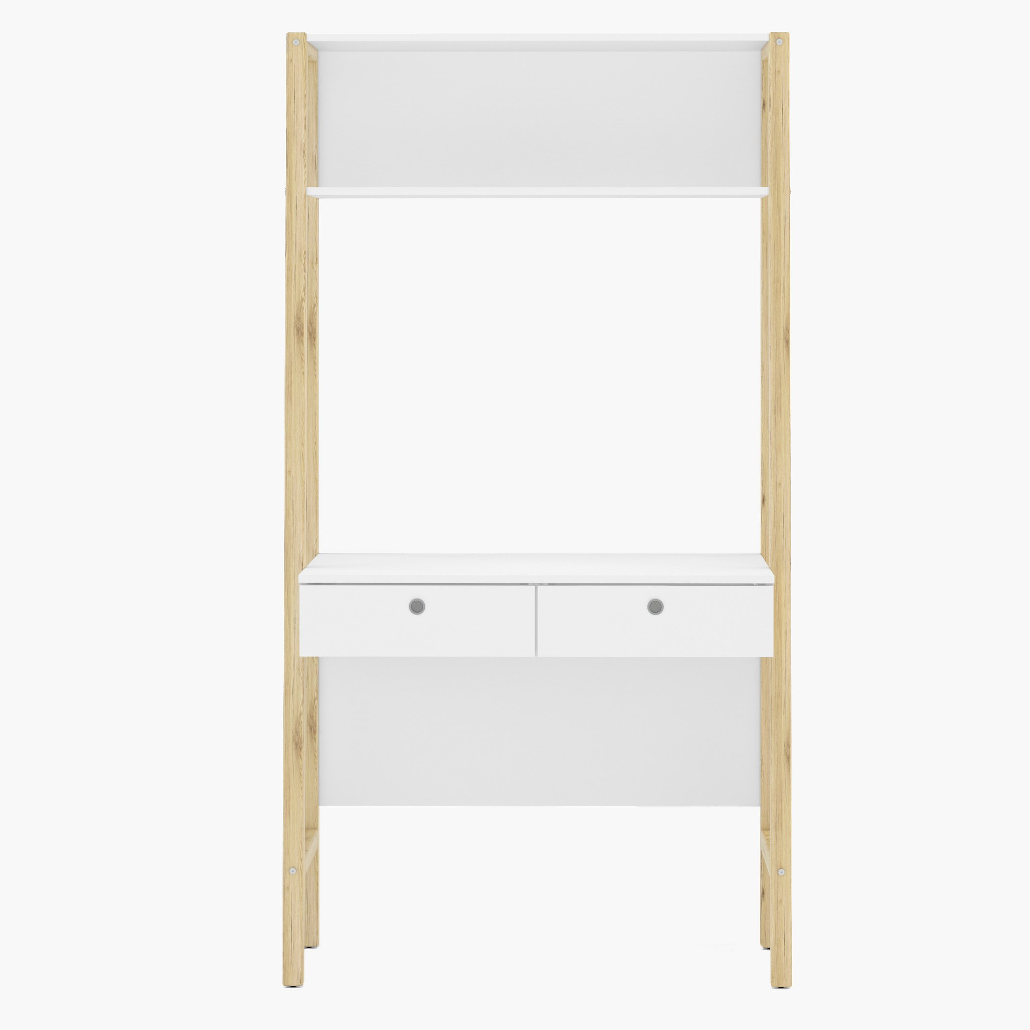 مكتب دراسة طويل بدرجين من أدلير-hbxfurniture-office-desks-image-7