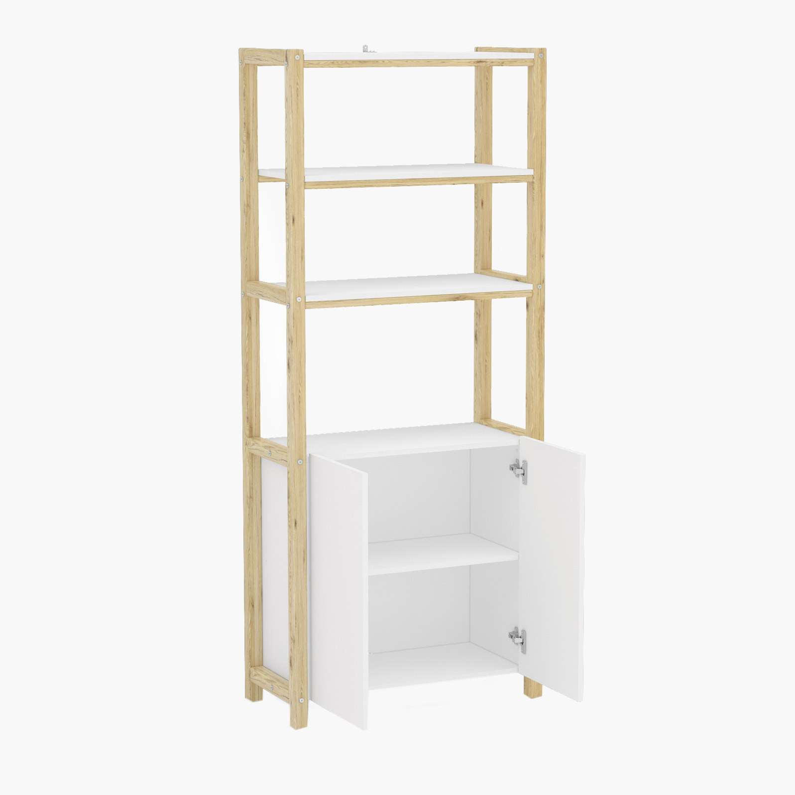 خزانة كتب ببابين و 4 أرفف من أدلر-hbxfurniture-office-bookcases-image-4