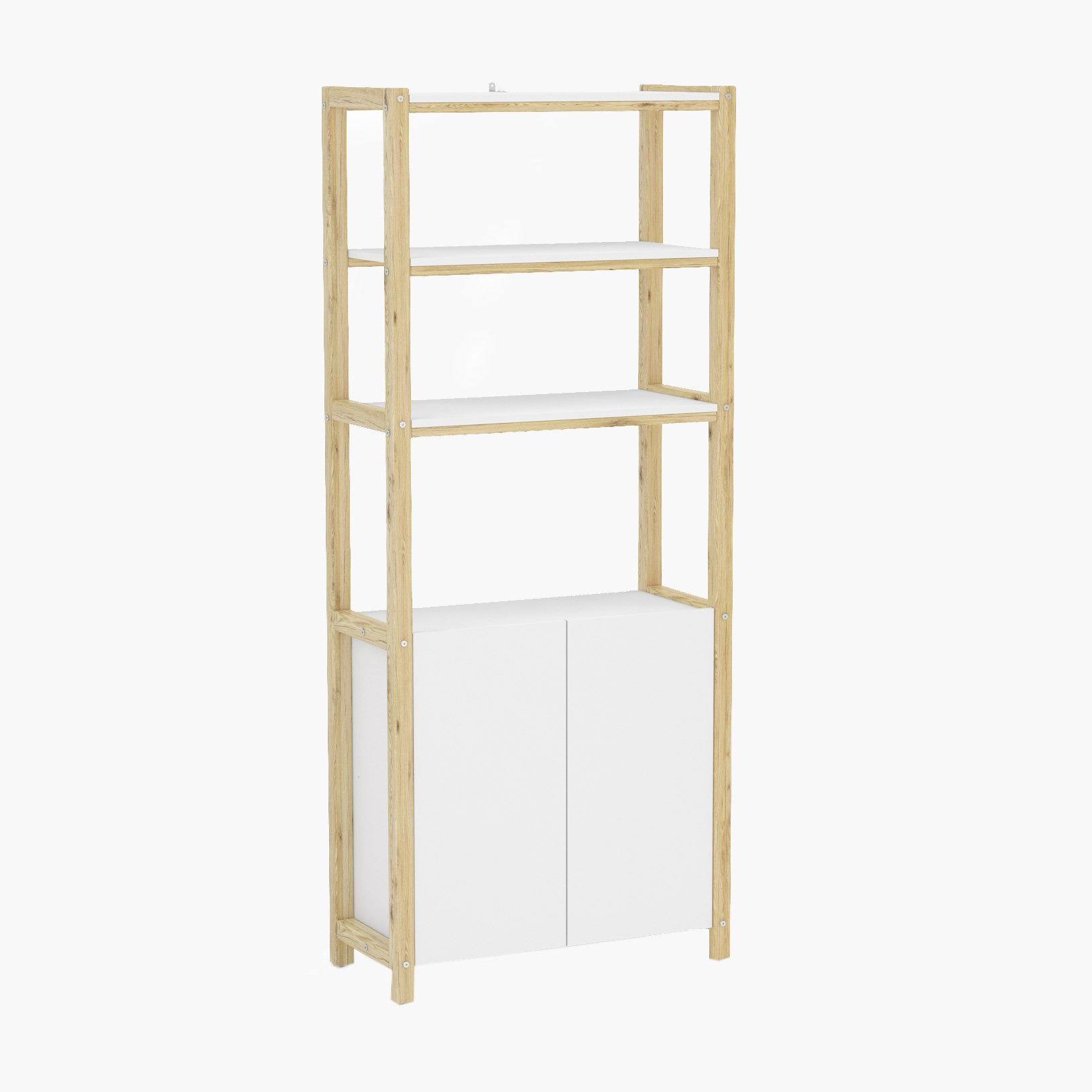 خزانة كتب ببابين و 4 أرفف من أدلر-hbxfurniture-office-bookcases-image-5