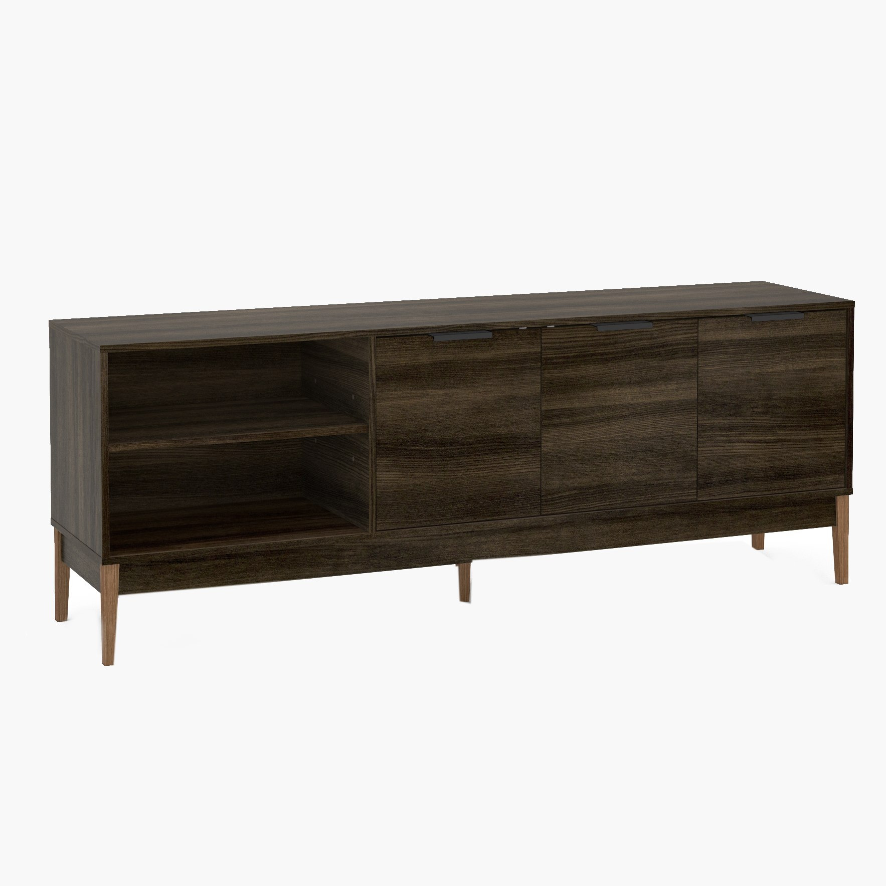 وحدة تلفزيون منخفضة 3 أبواب لأجهزة التلفاز حتي 65 بوصة تورنتو-hbxlivingroom-mediaunitsandstorage-tvunits-image-3