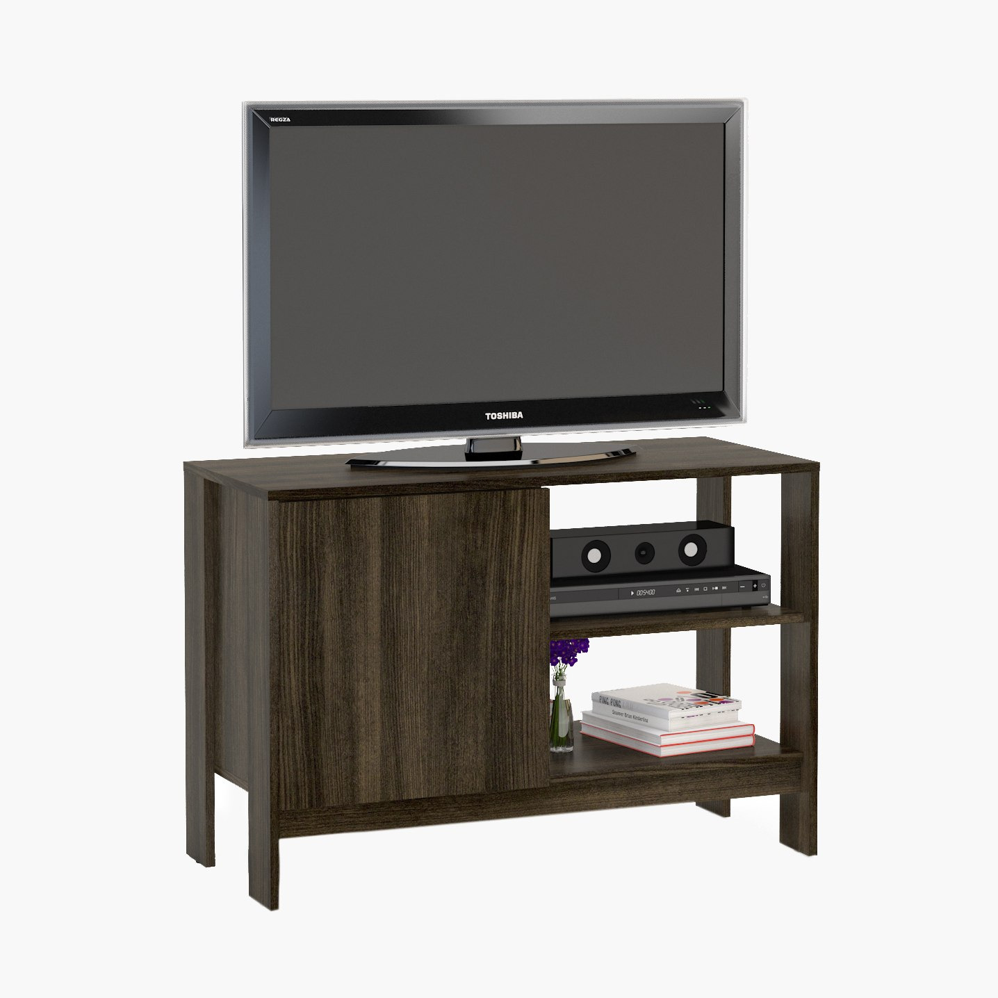 وحدة تلفزيون منخفضة بباب واحد لأجهزة التلفاز حتي 40 بوصة من أوروغواي-hbxlivingroom-mediaunitsandstorage-tvunits-image-3