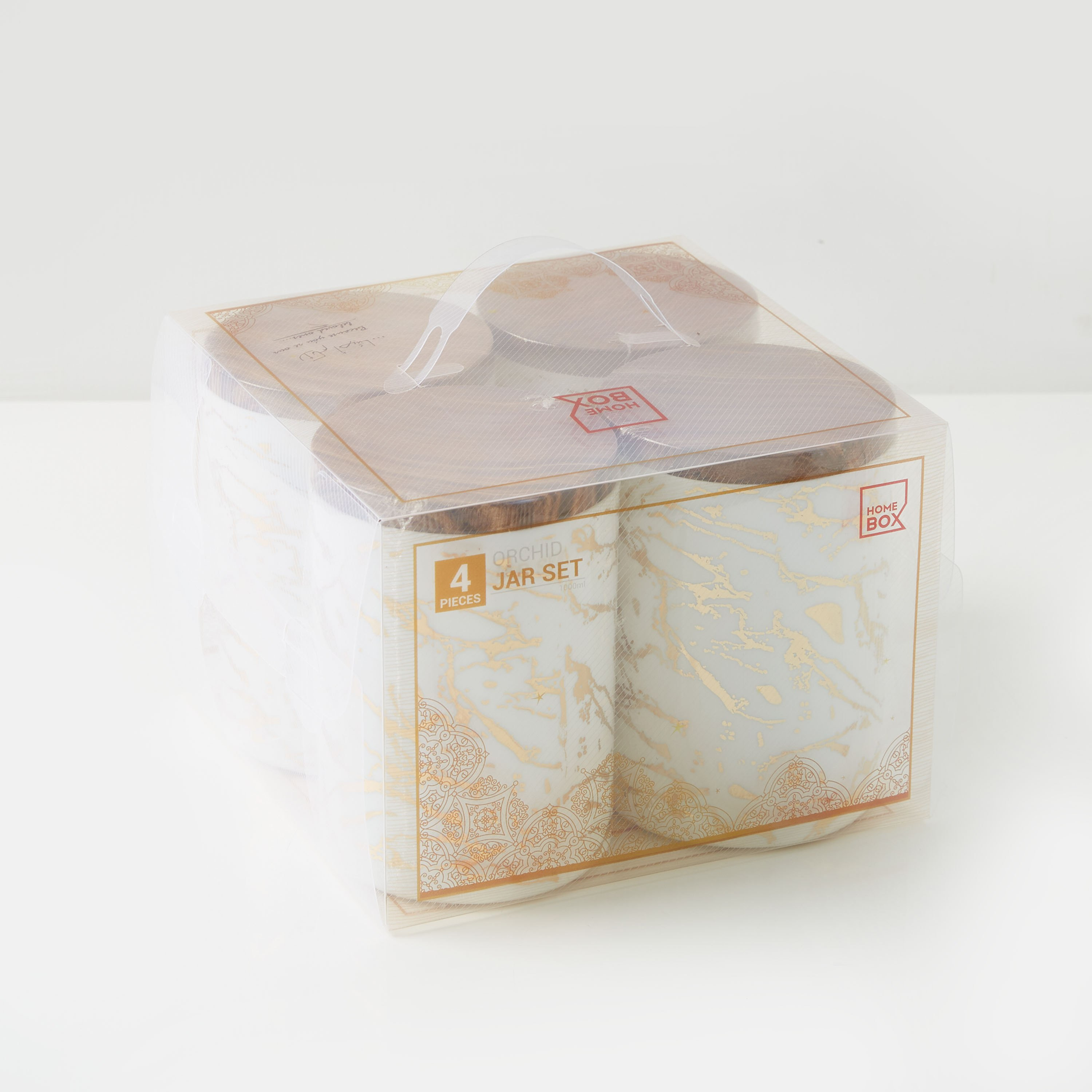 Orchid Marble 4-Piece Food Storage Containers - 1 L-hbxhomeware-hbxkitchen-image-5