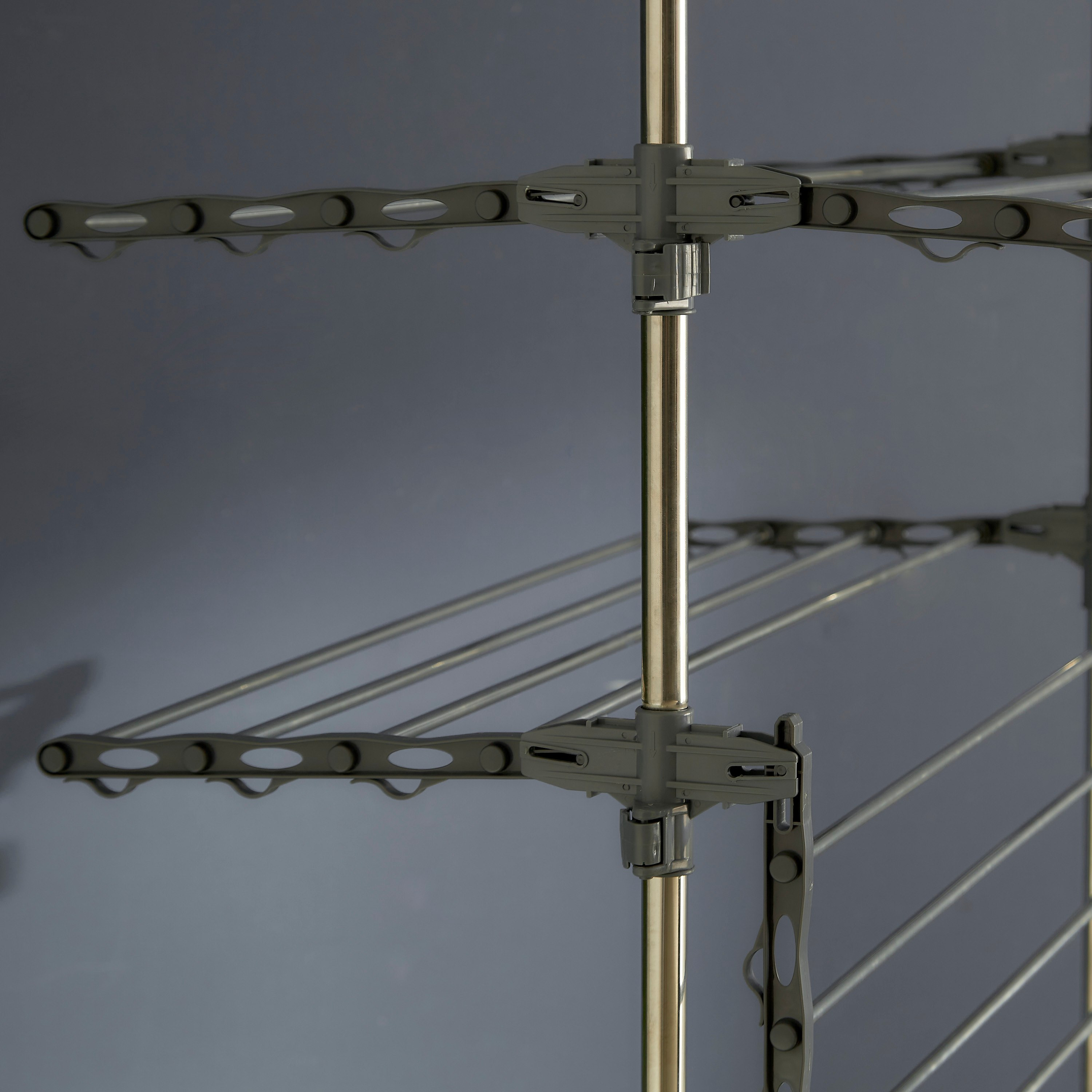 مجفف ملابس من دين - 140x65x170 سم-hbxhomeware-bathandlaundry-clothesdryingracks-image-3