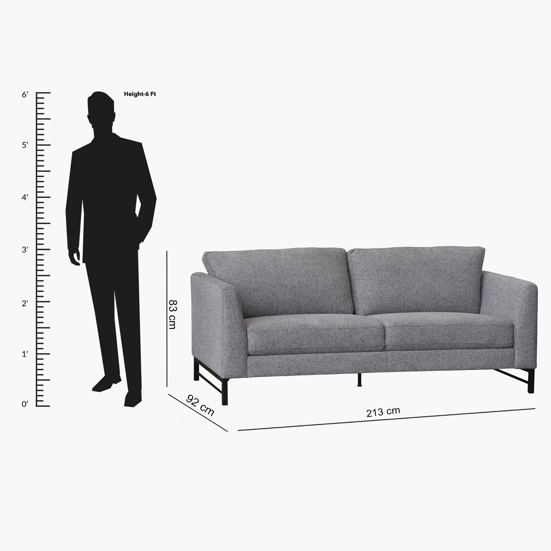 Anthracite 3-Seater Sofa-hbxlivingroom-sofasandarmchairs-sofas-image-5