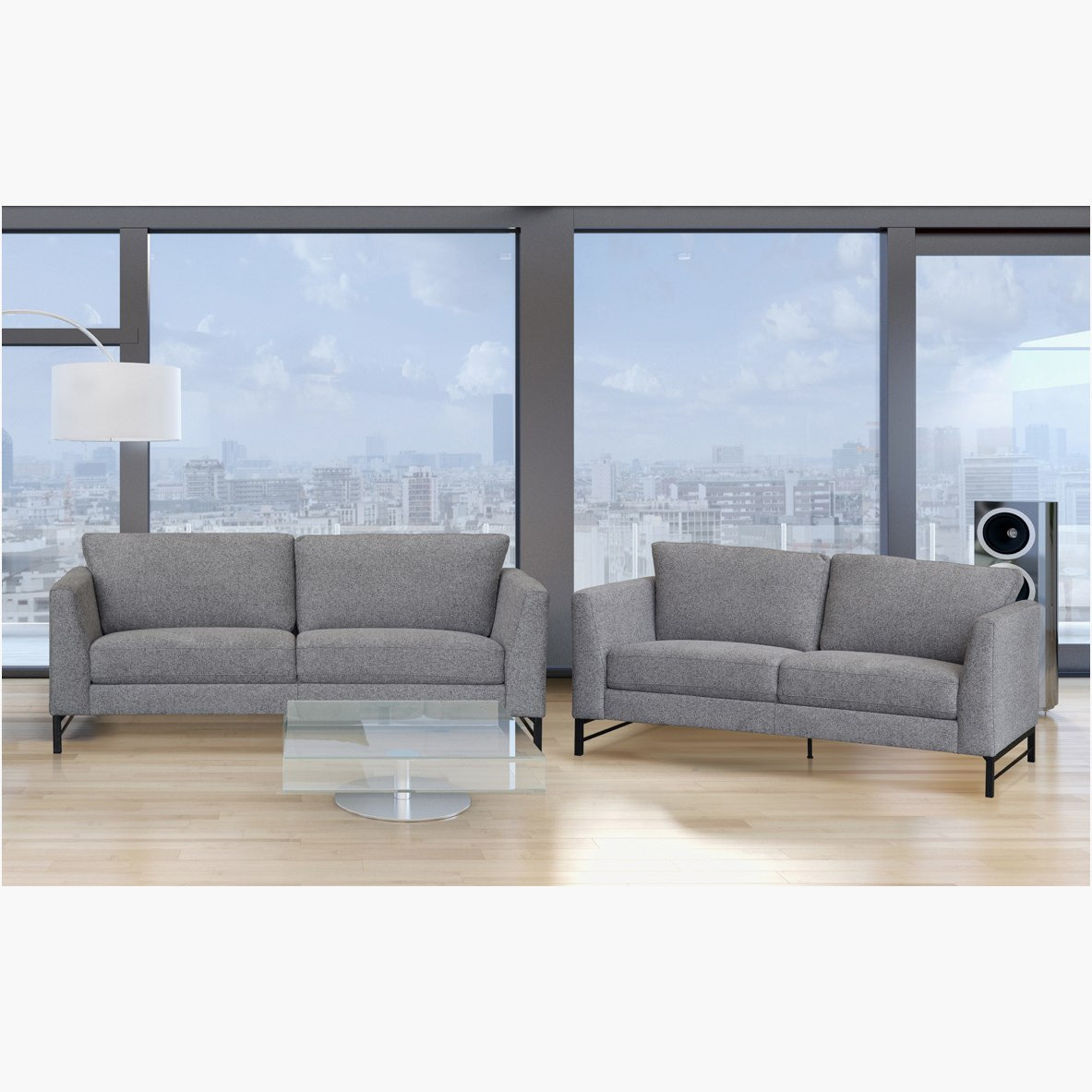 Anthracite 2-Seater Sofa-hbxlivingroom-sofasandarmchairs-sofas-image-4