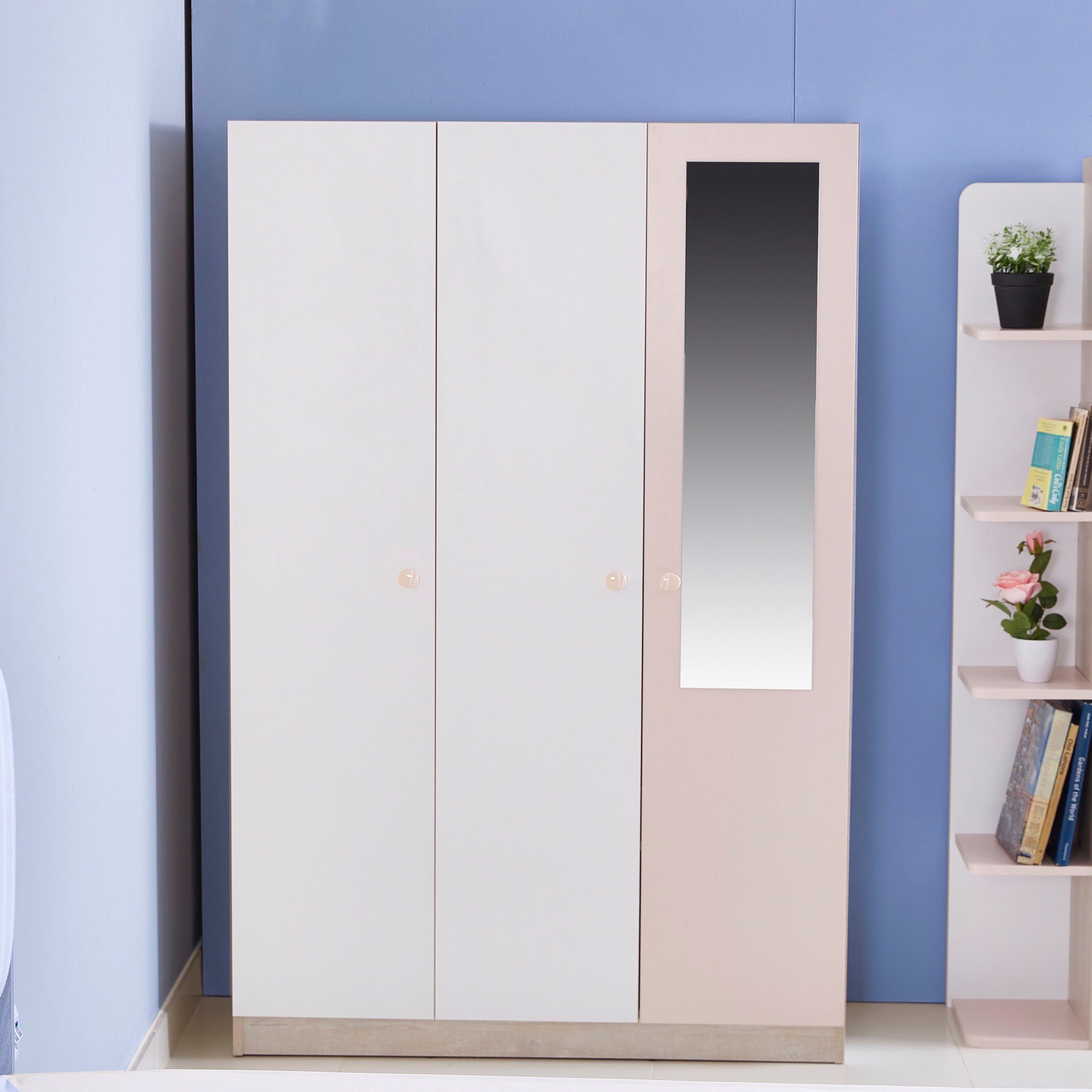 خزانة ملابس 3 أبواب بمرآة من كاندي-hbxfurniture-wardrobes-image-2