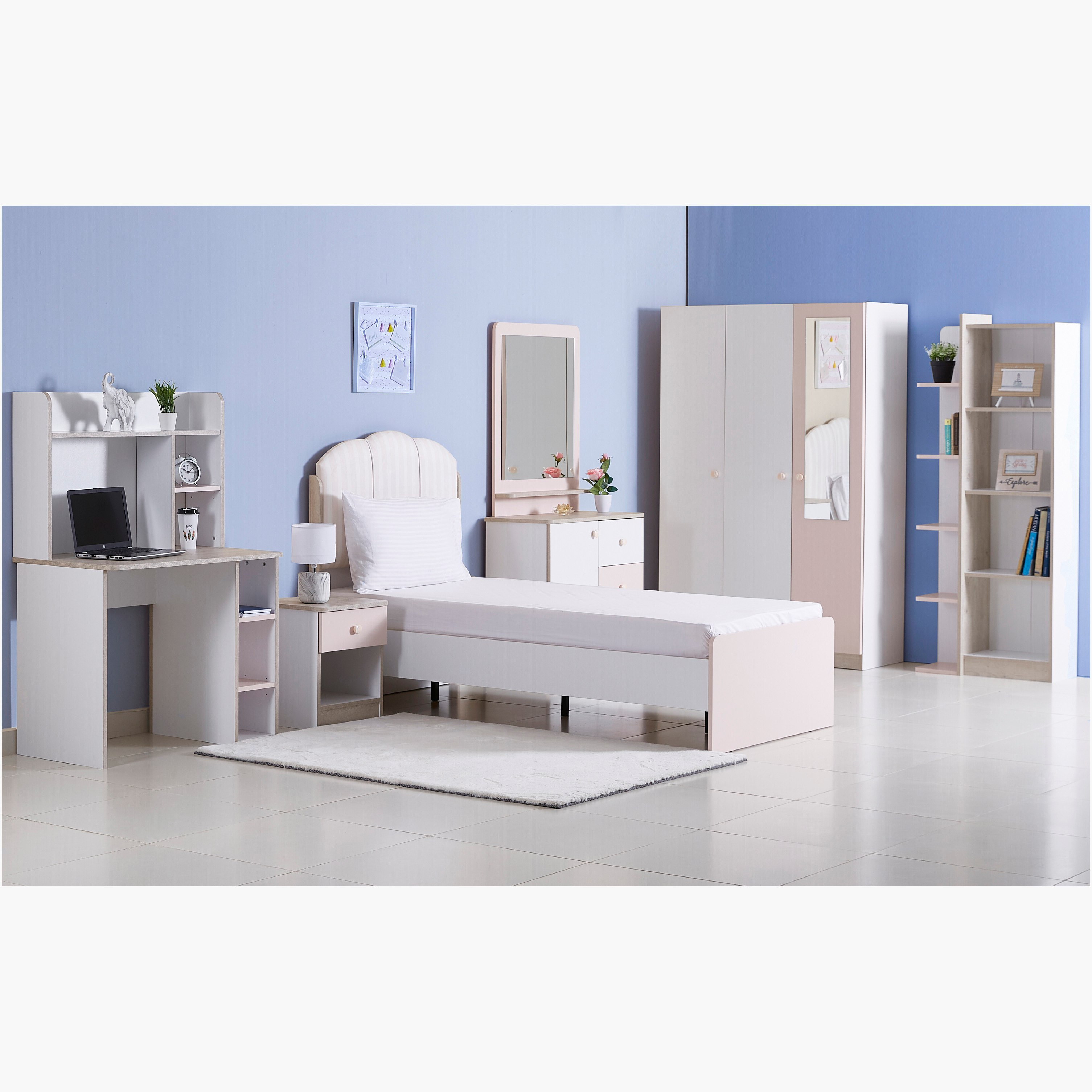 خزانة ملابس 3 أبواب بمرآة من كاندي-hbxfurniture-wardrobes-image-8