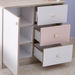 Candy 3-Drawer 1-Door Dresser without Mirror-Dressers and Mirrors-thumbnail-1