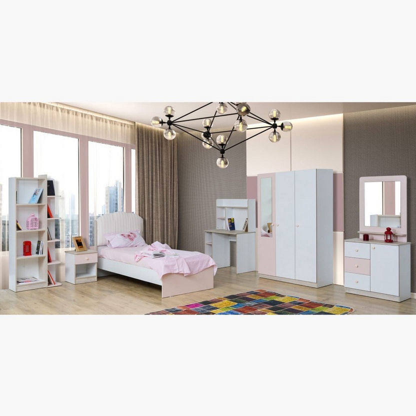 Candy 3-Drawer 1-Door Dresser without Mirror-Dressers and Mirrors-image-6