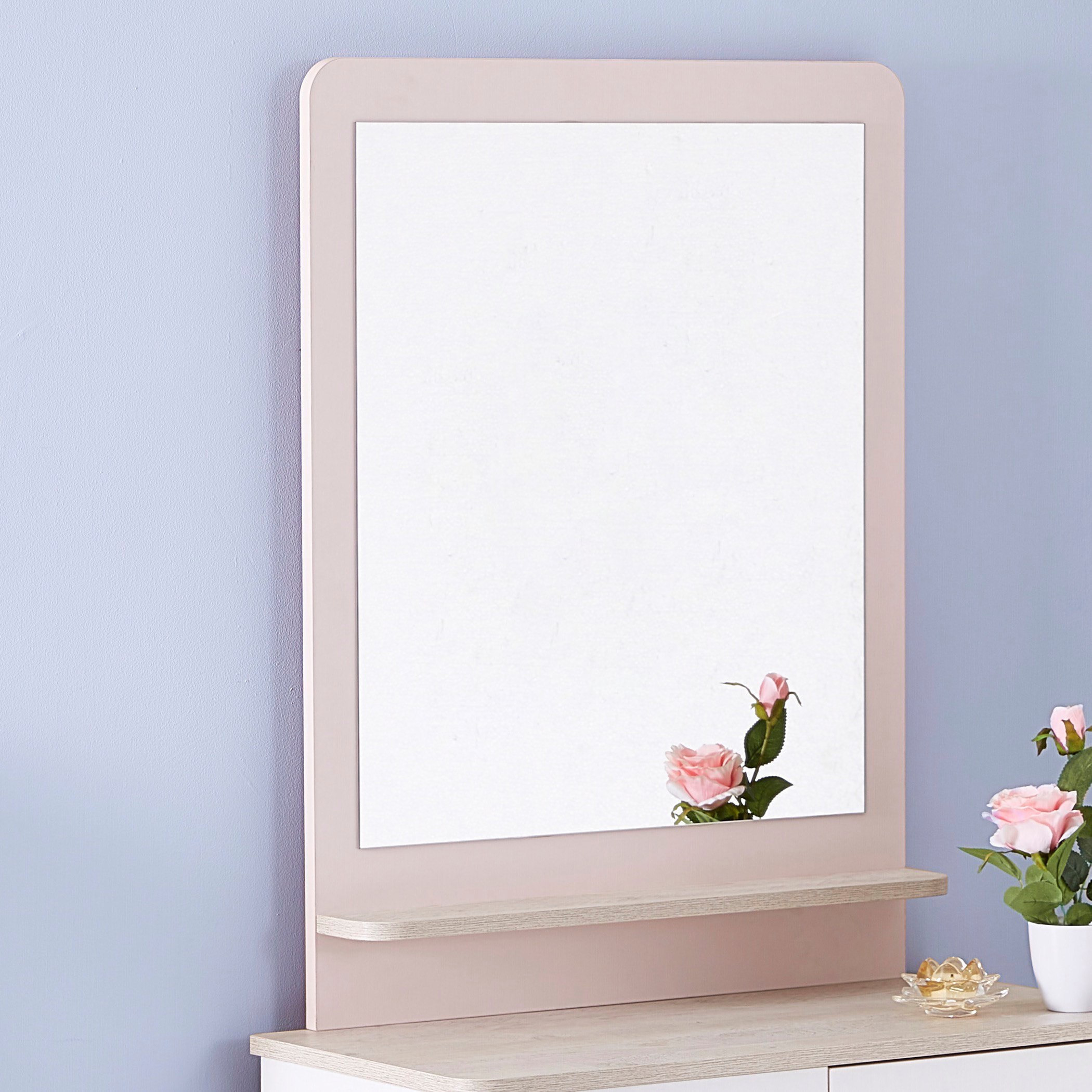 مرآة دون طاولة تزيين من كاندي-hbxfurniture-kidsroom-kidsdressersandmirrors-image-1
