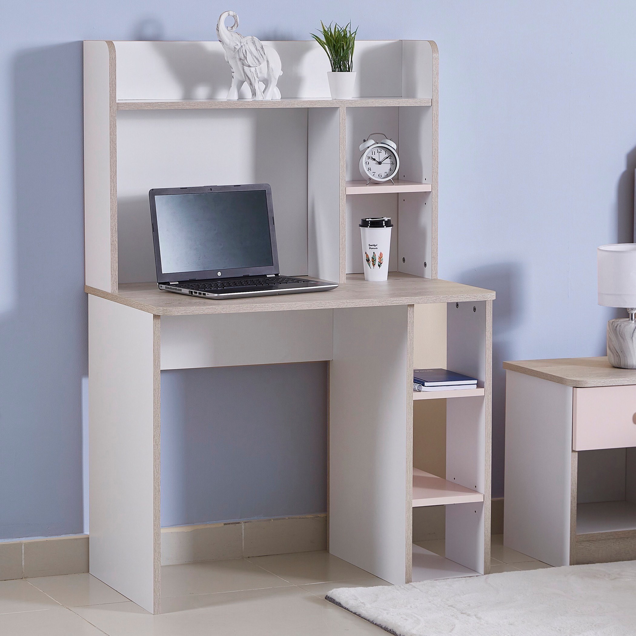 Candy Study Desk with Hutch-hbxfurniture-office-desks-image-1
