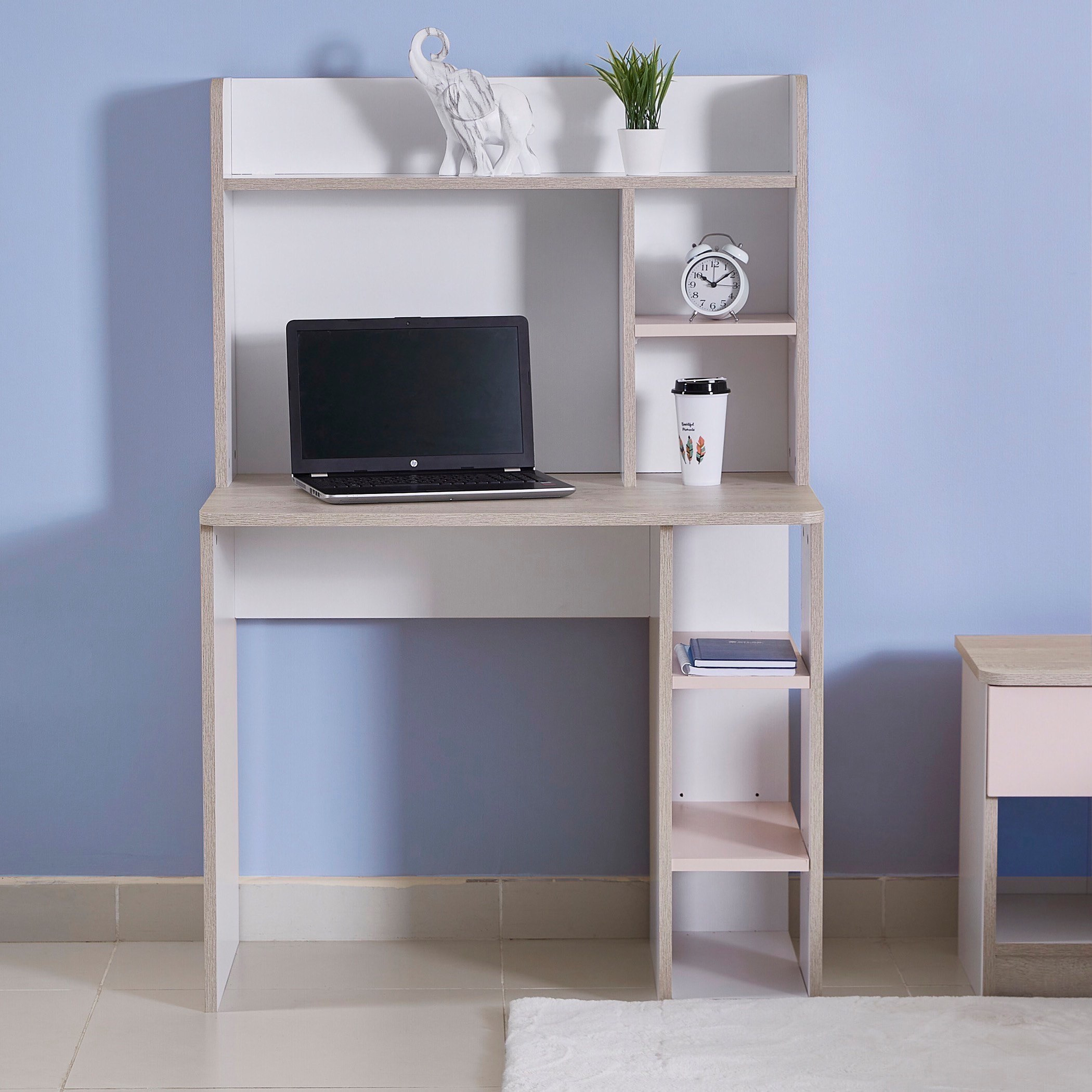 Candy Study Desk with Hutch-hbxfurniture-office-desks-image-2