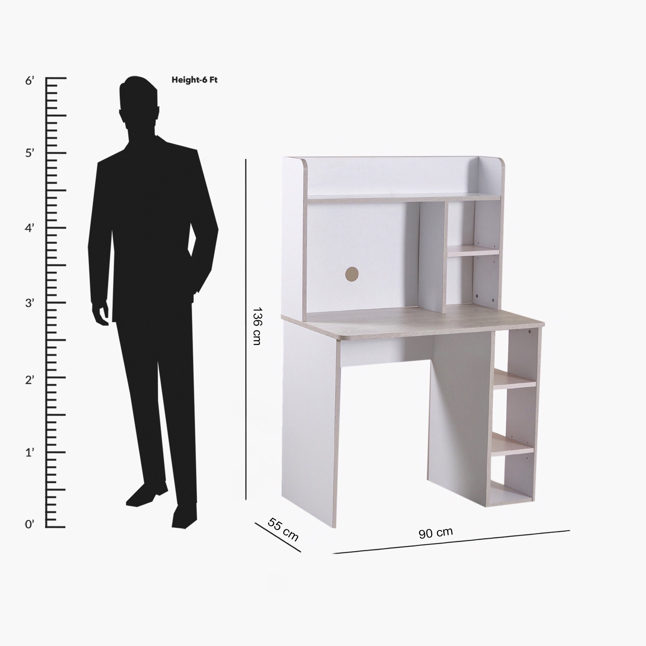 Candy Study Desk with Hutch-hbxfurniture-office-desks-image-8