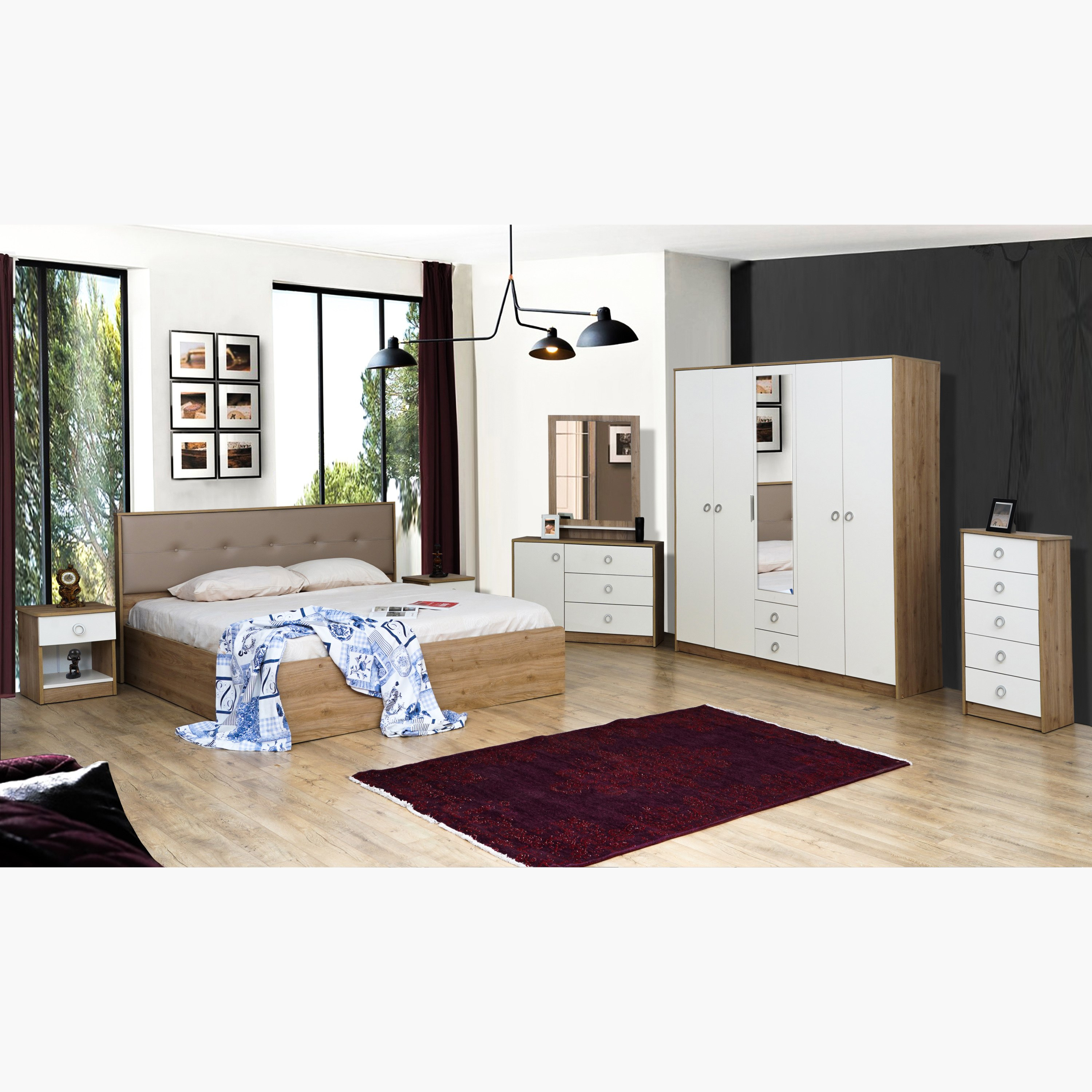 وحدة 5 أدراج - كارديز من موڤو -hbxfurniture-dressersandchests-chestofdrawers-image-4