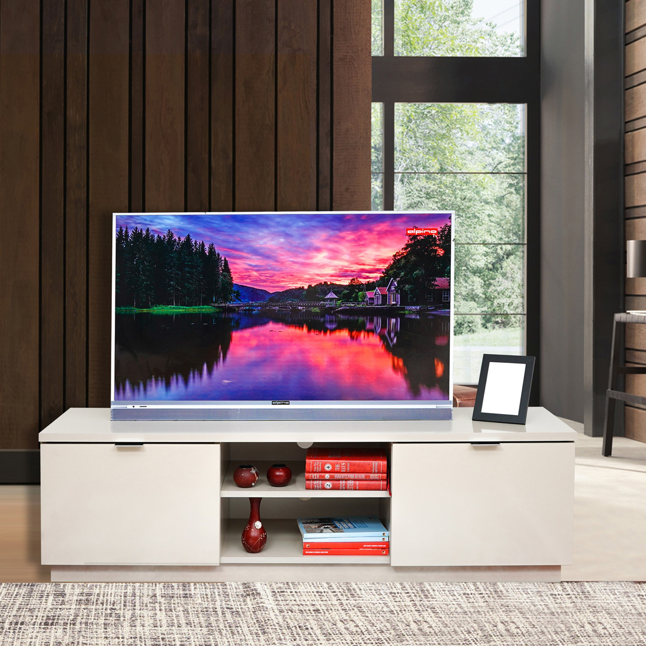 وحدة تلفاز منخفضة من سبينسر - حتى 64 بوصة-hbxlivingroom-mediaunitsandstorage-tvunits-image-1