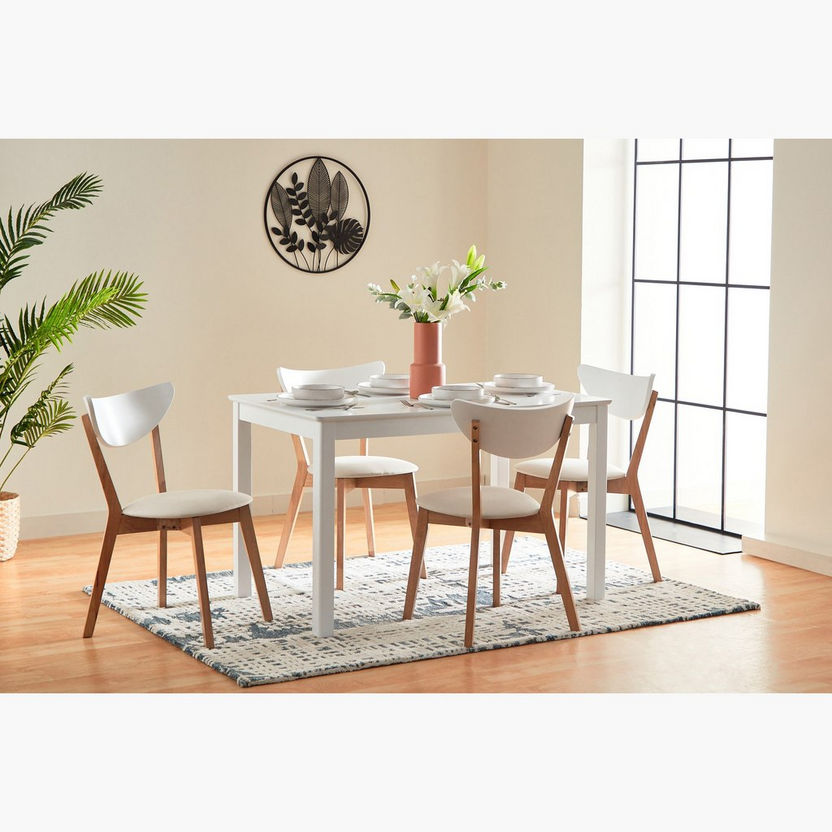 Boston 4-Seater Dining Table-Four Seater-image-7