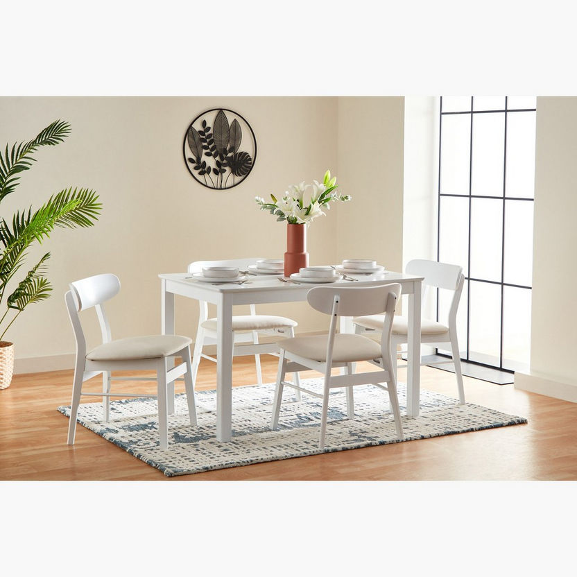 Boston 4-Seater Dining Table-Four Seater-image-9