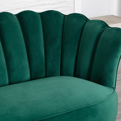 Petal 3-Seater Velvet Sofa