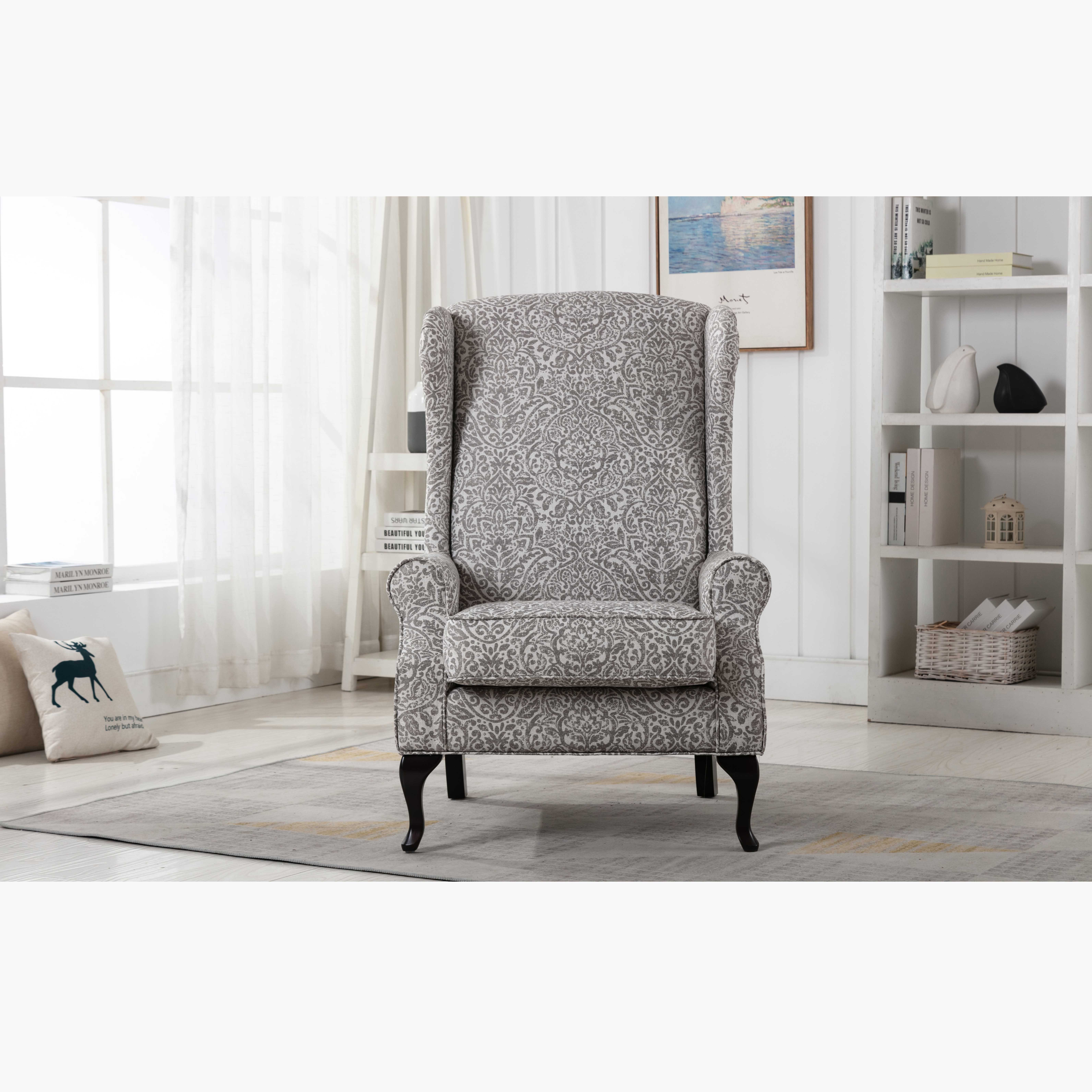 كرسي قماشي بمساند ذراعين وجناح من كاونتري-hbxlivingroom-sofasandarmchairs-easychairs-image-1