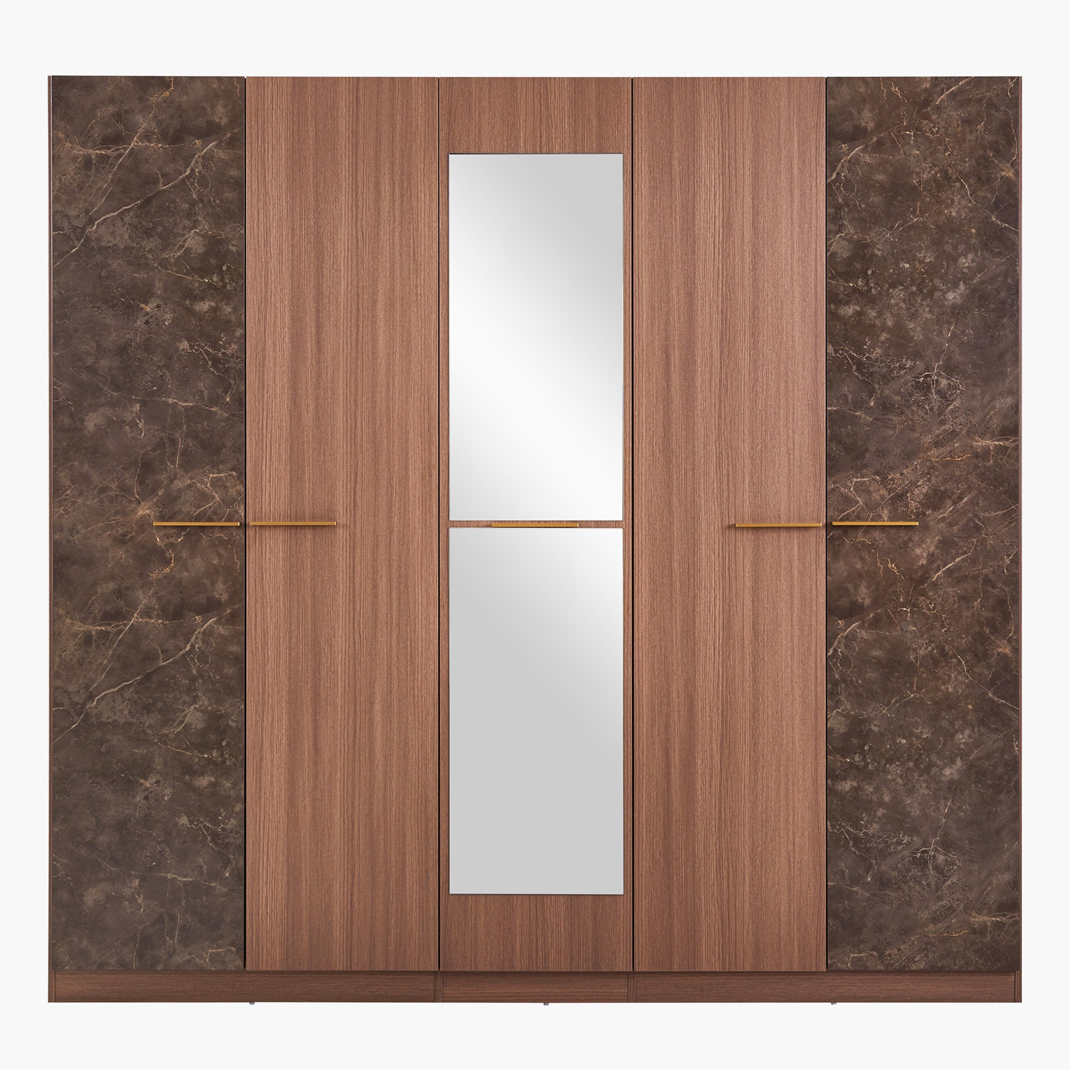 خزانة ملابس 5 أبواب بمرآة من كاينا-hbxfurniture-wardrobes-image-2