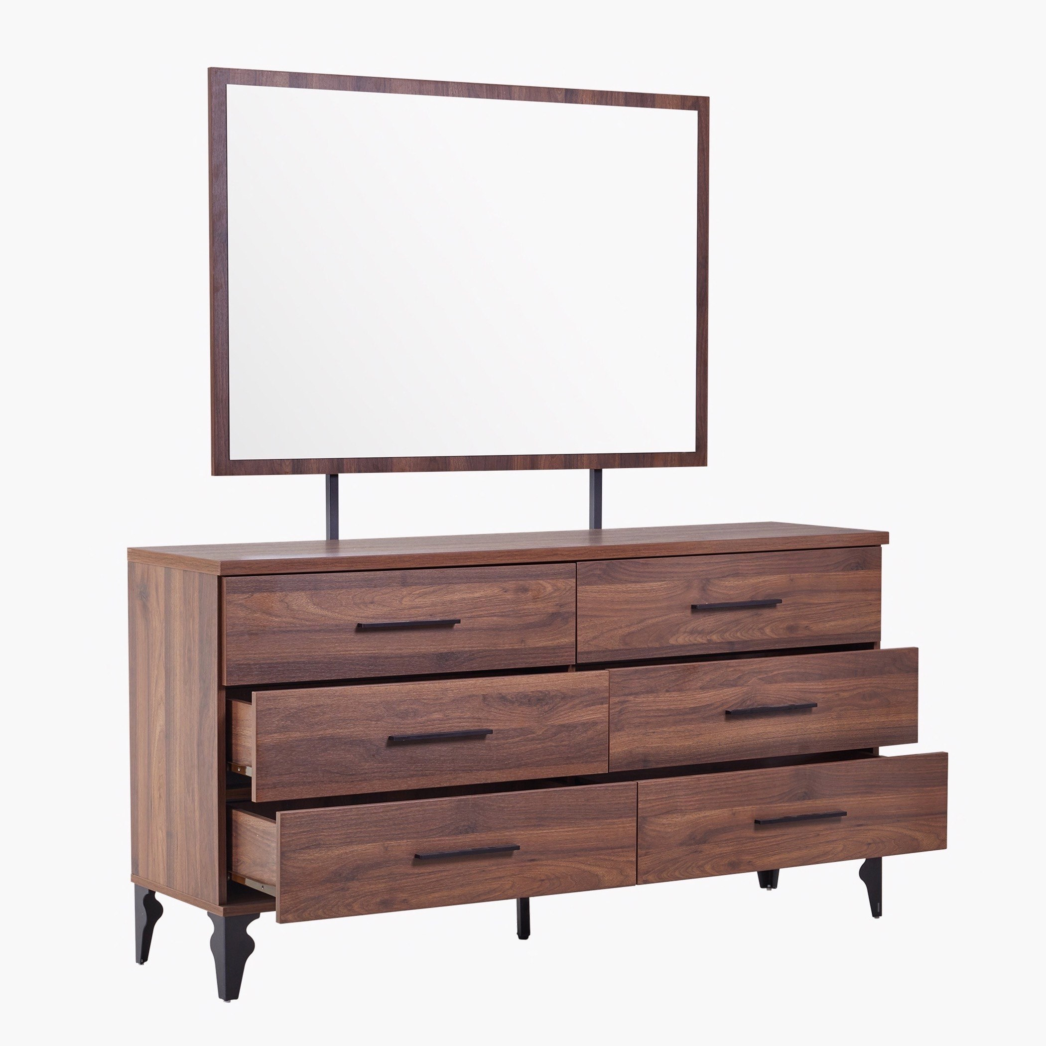 طقم غرفة نوم كينج 4 قطع من أريزونا - 180x200 سم-hbxbedroom-bedsandbedsets-bedroomsets-king-image-2