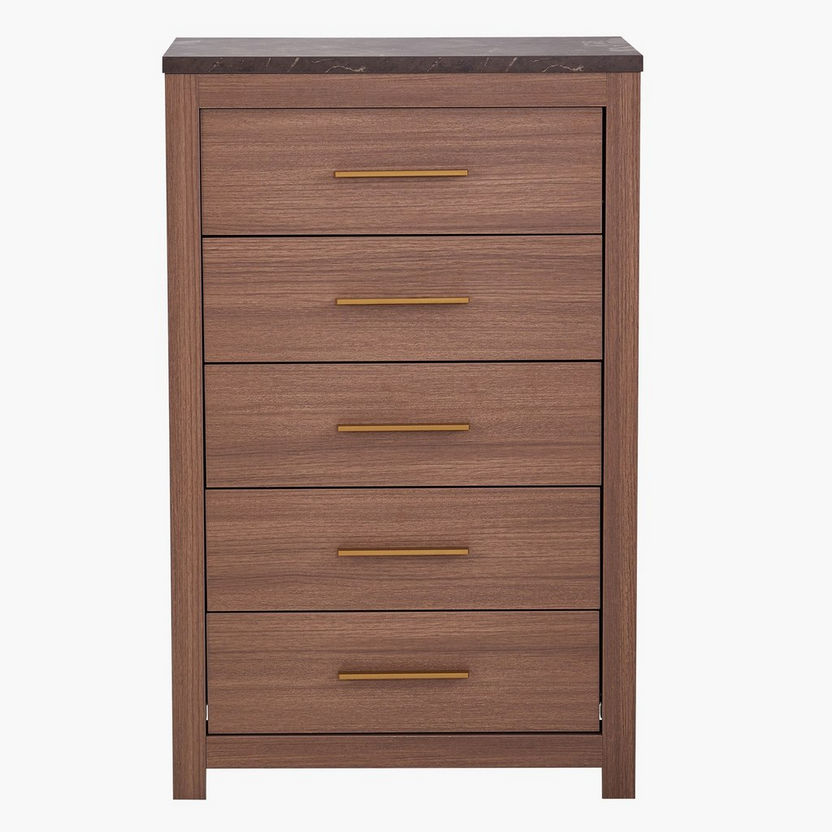 Kayna Chest of 5-Drawers-Chest of Drawers-image-1